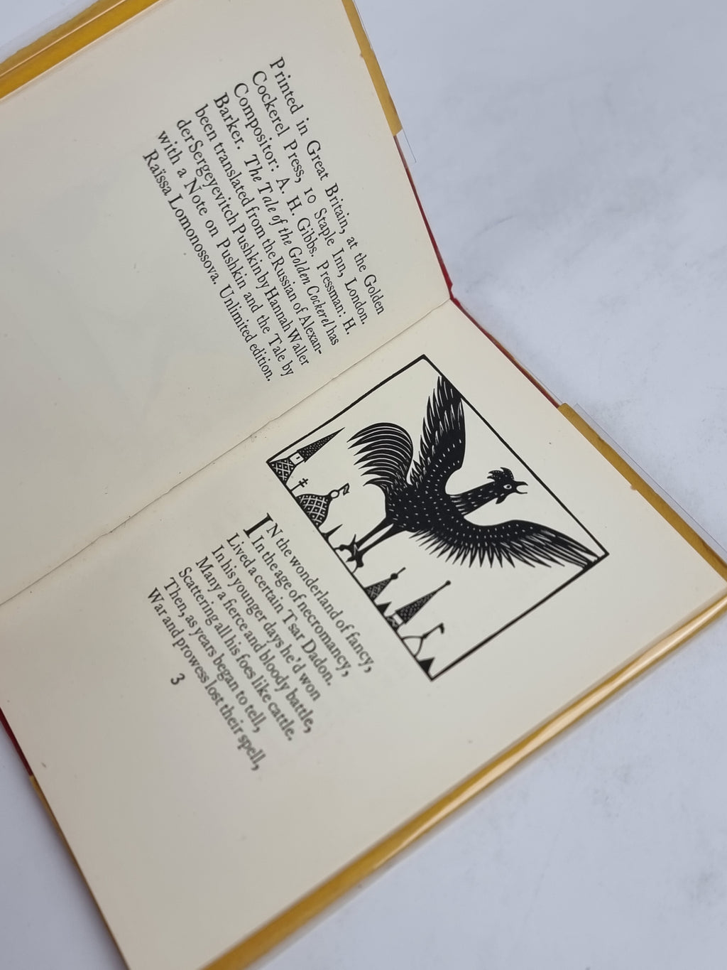 The Tale of the Golden Cockerel, Alexander Pushkin — Unlimited Edition