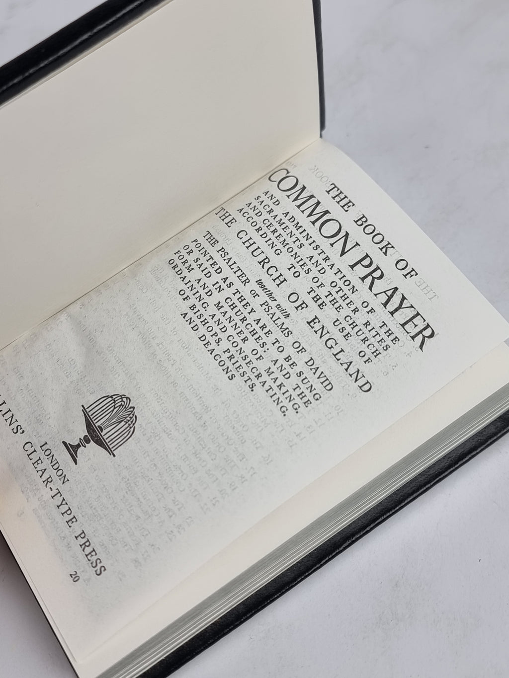 The Book of Common Prayer, Church of England — Miniature Edition