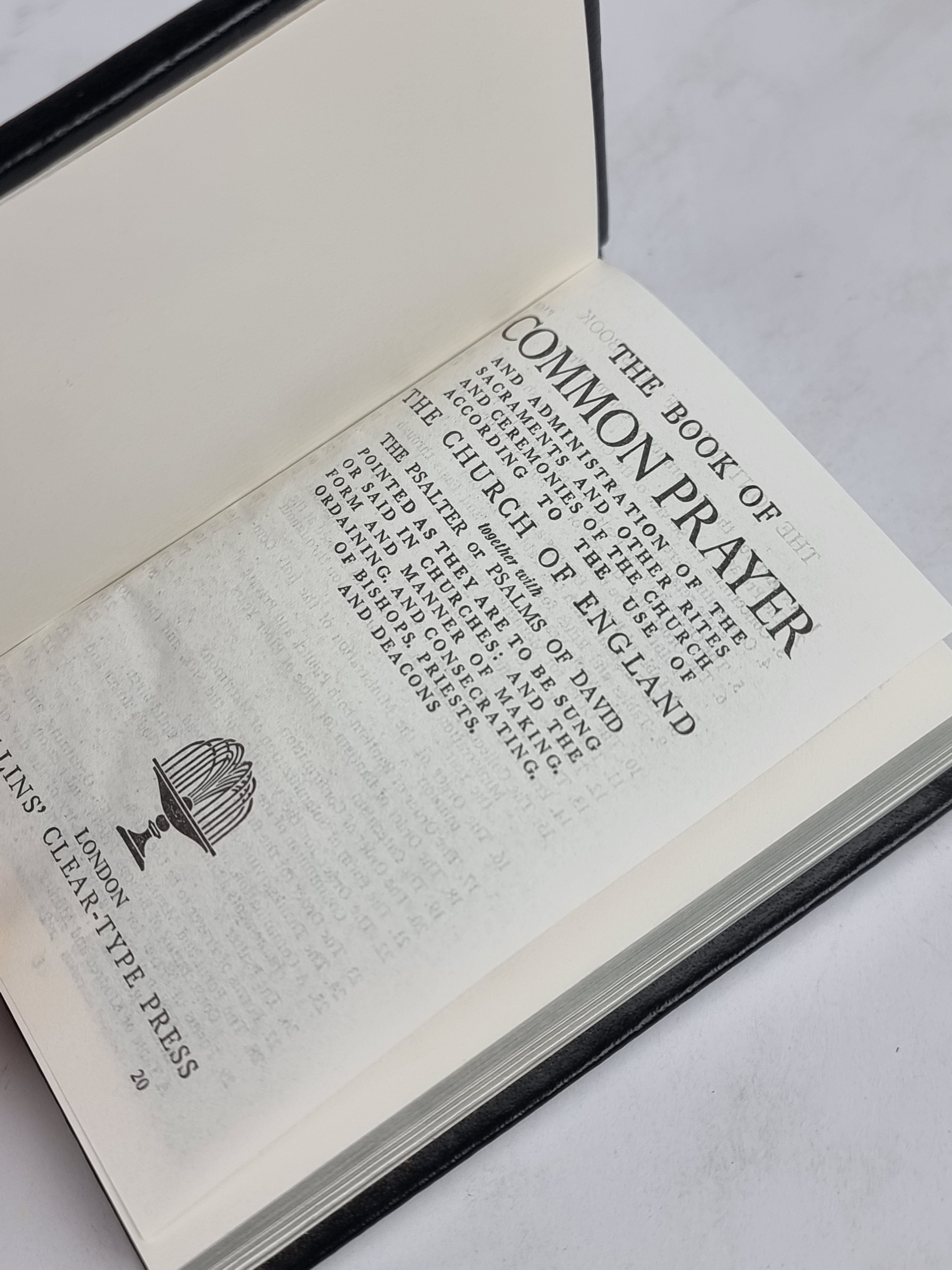 The Book of Common Prayer, Church of England — Miniature Edition
