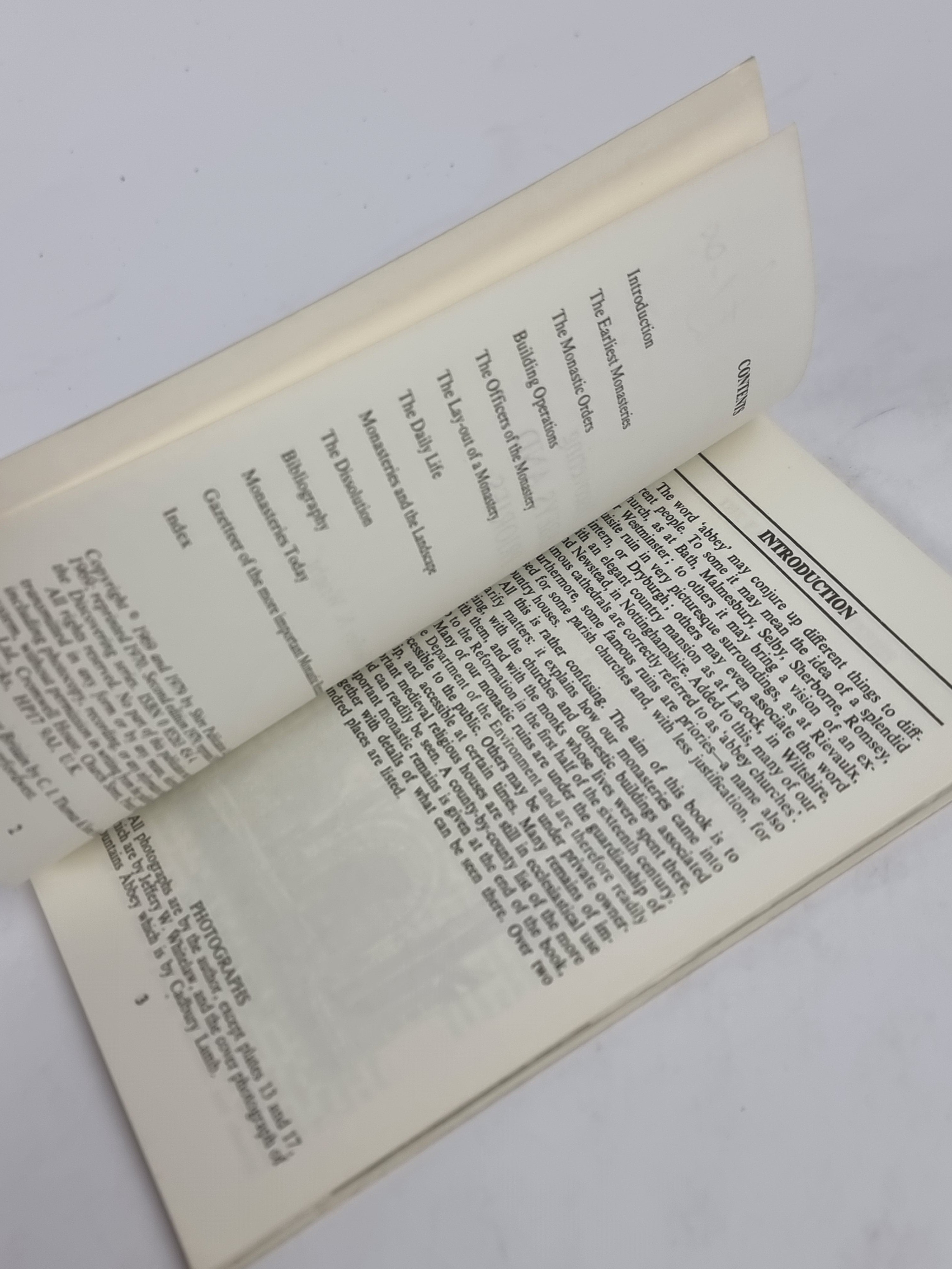 Discovering Abbeys and Priories, Geoffrey N. Wright — 1989 Reprint