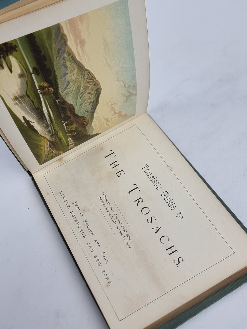 Tourist's Guide to The Trosachs (Souvenir of the Highlands), Unstated — Early Edition