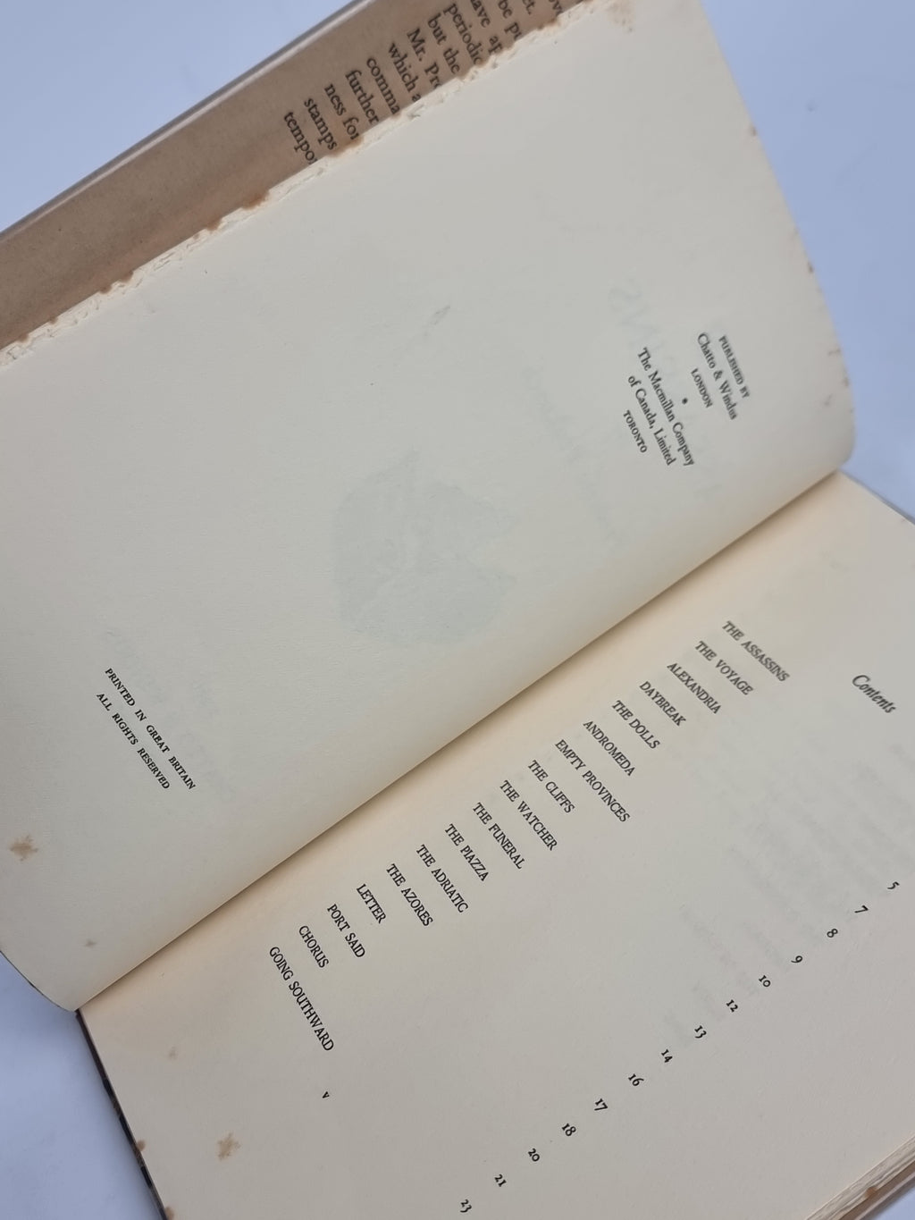 The Assassins, Frederic Prokosch — 1st Edition