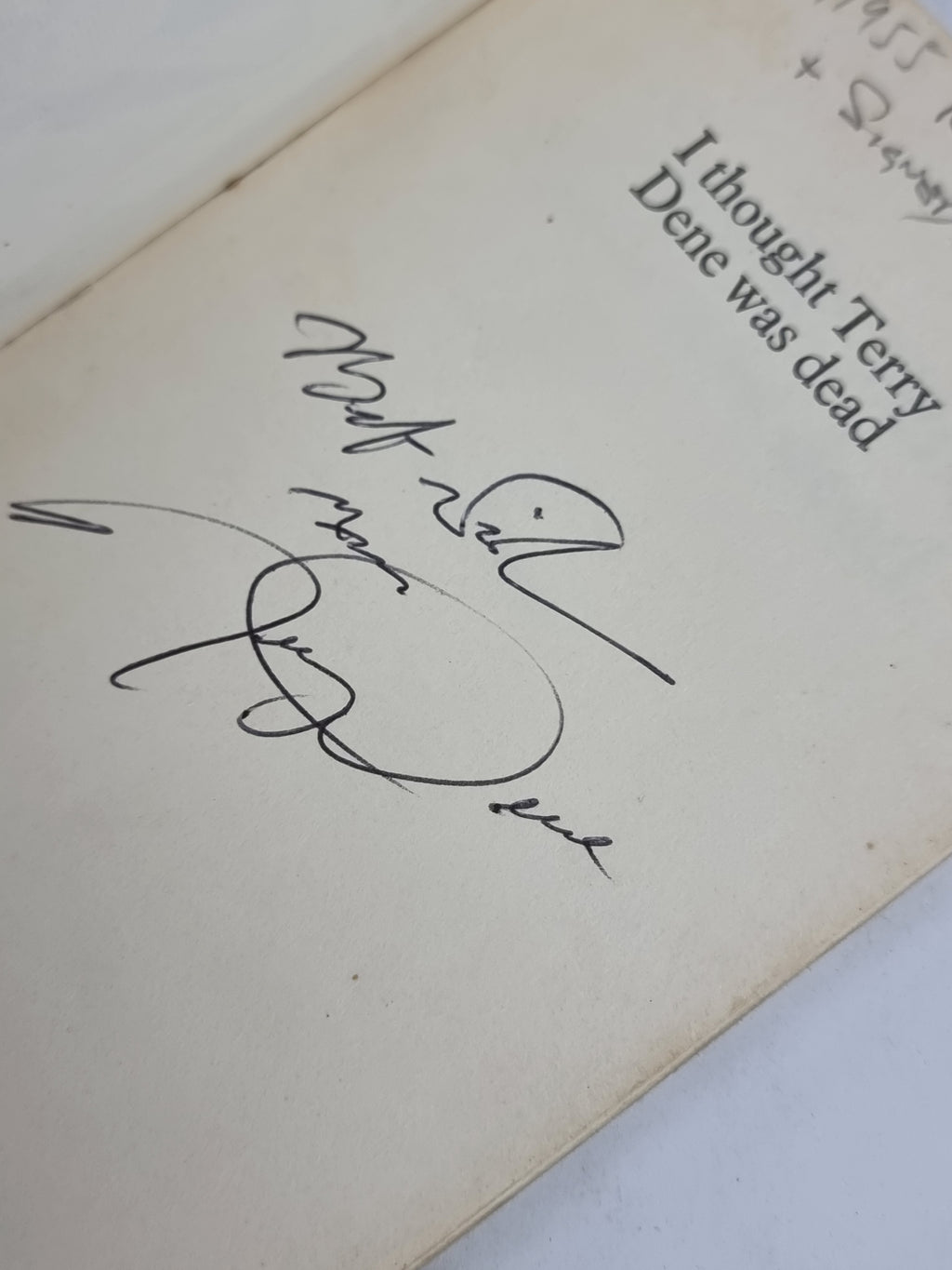 Thought Terry Dene Was Dead, Dan Wooding — 1st Edition