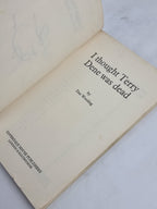 Thought Terry Dene Was Dead, Dan Wooding — 1st Edition
