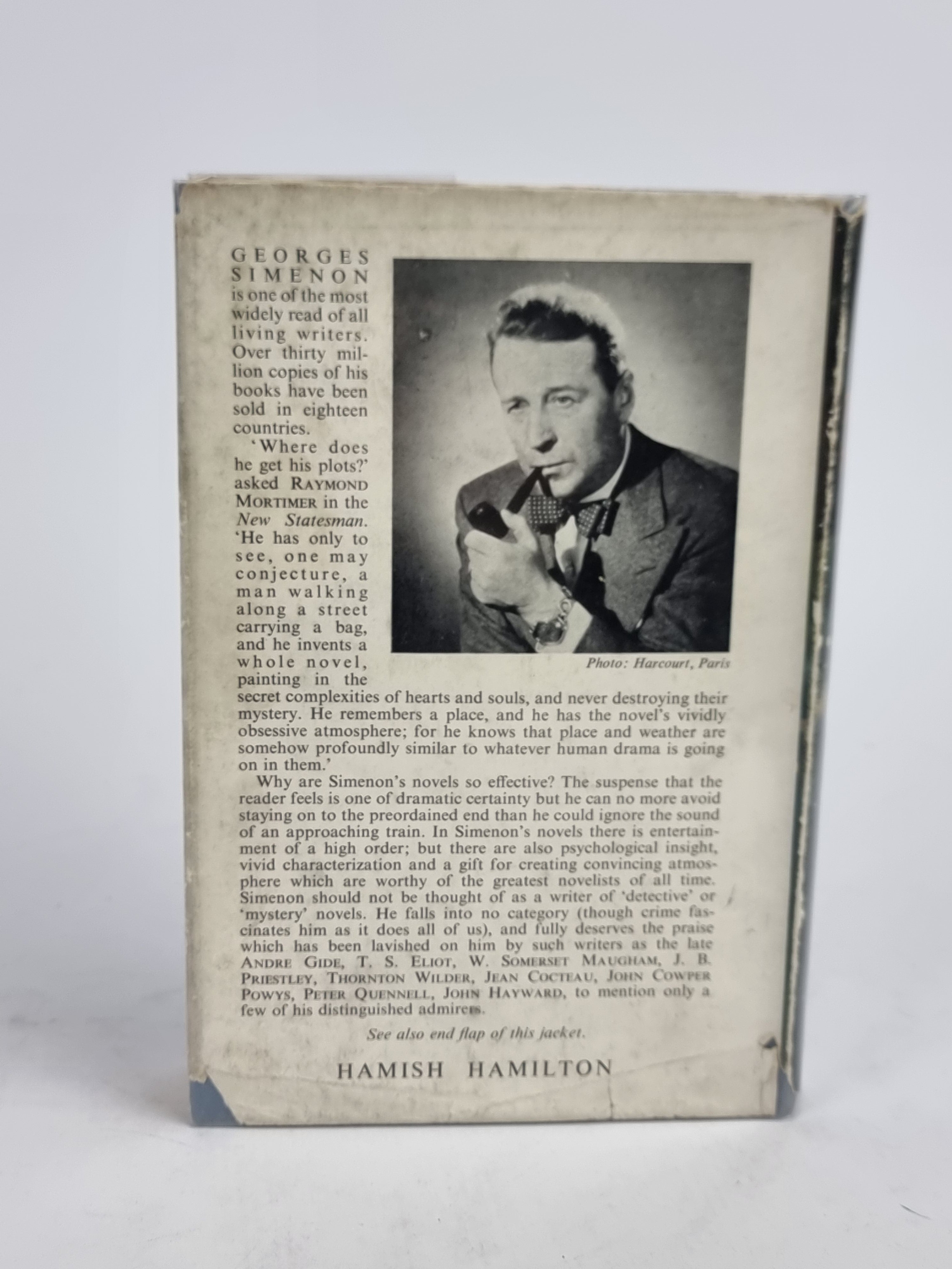 Danger Ahead, Georges Simenon — 1st UK Edition