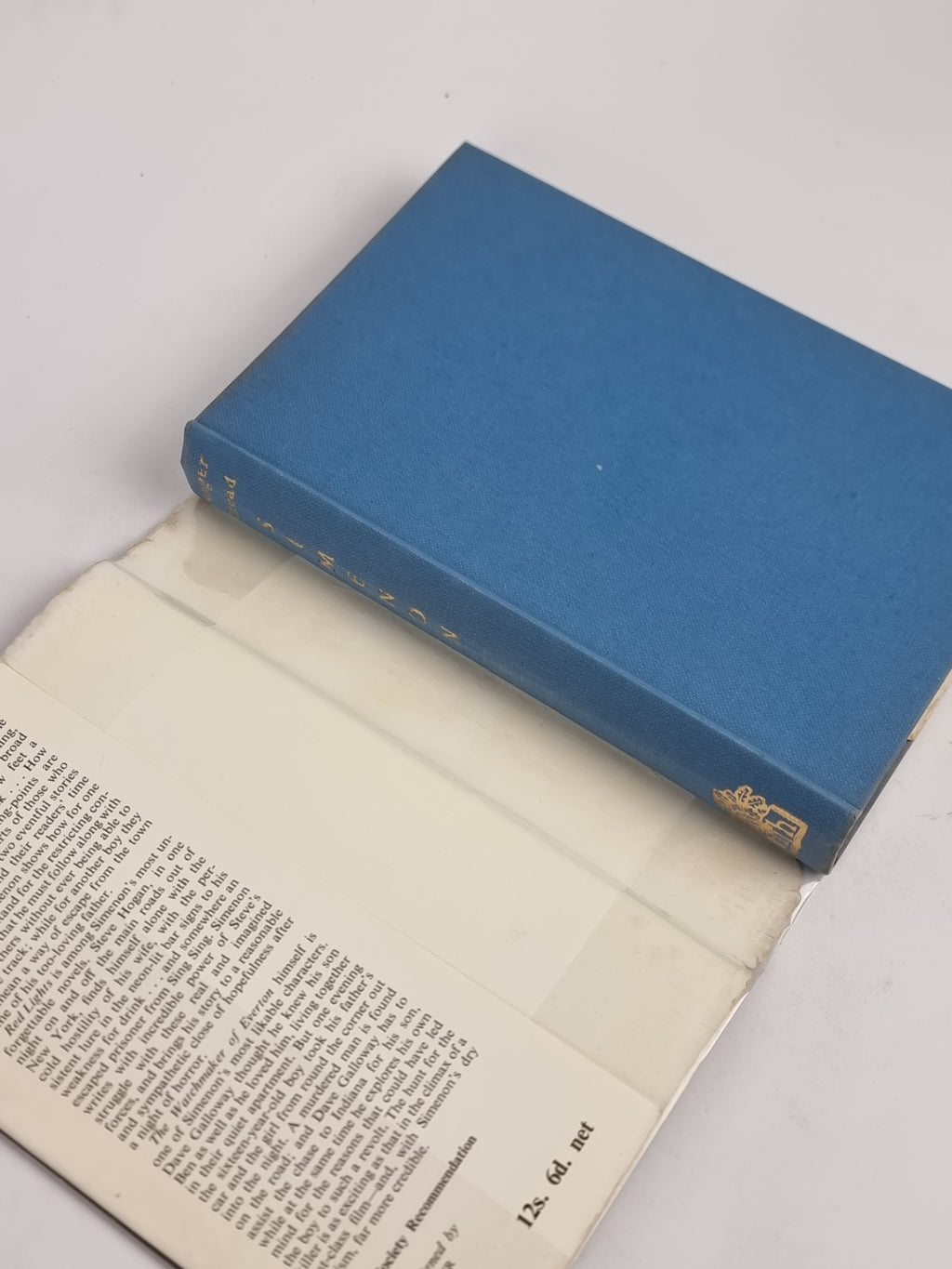 Danger Ahead, Georges Simenon — 1st UK Edition