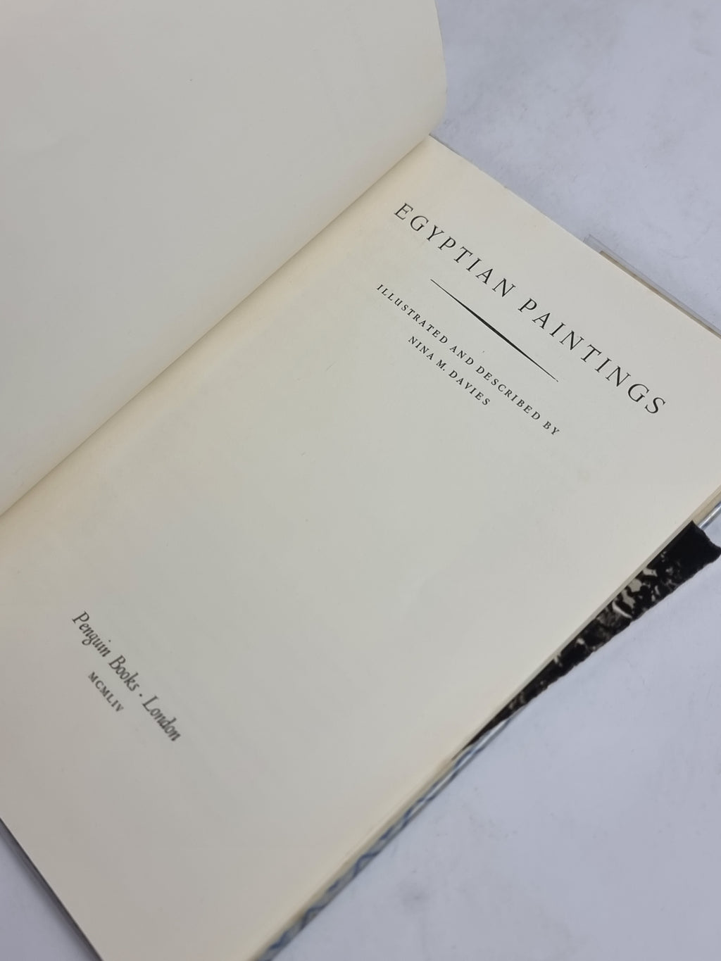 Egyptian Paintings, Nina M. Davies — 1st Edition
