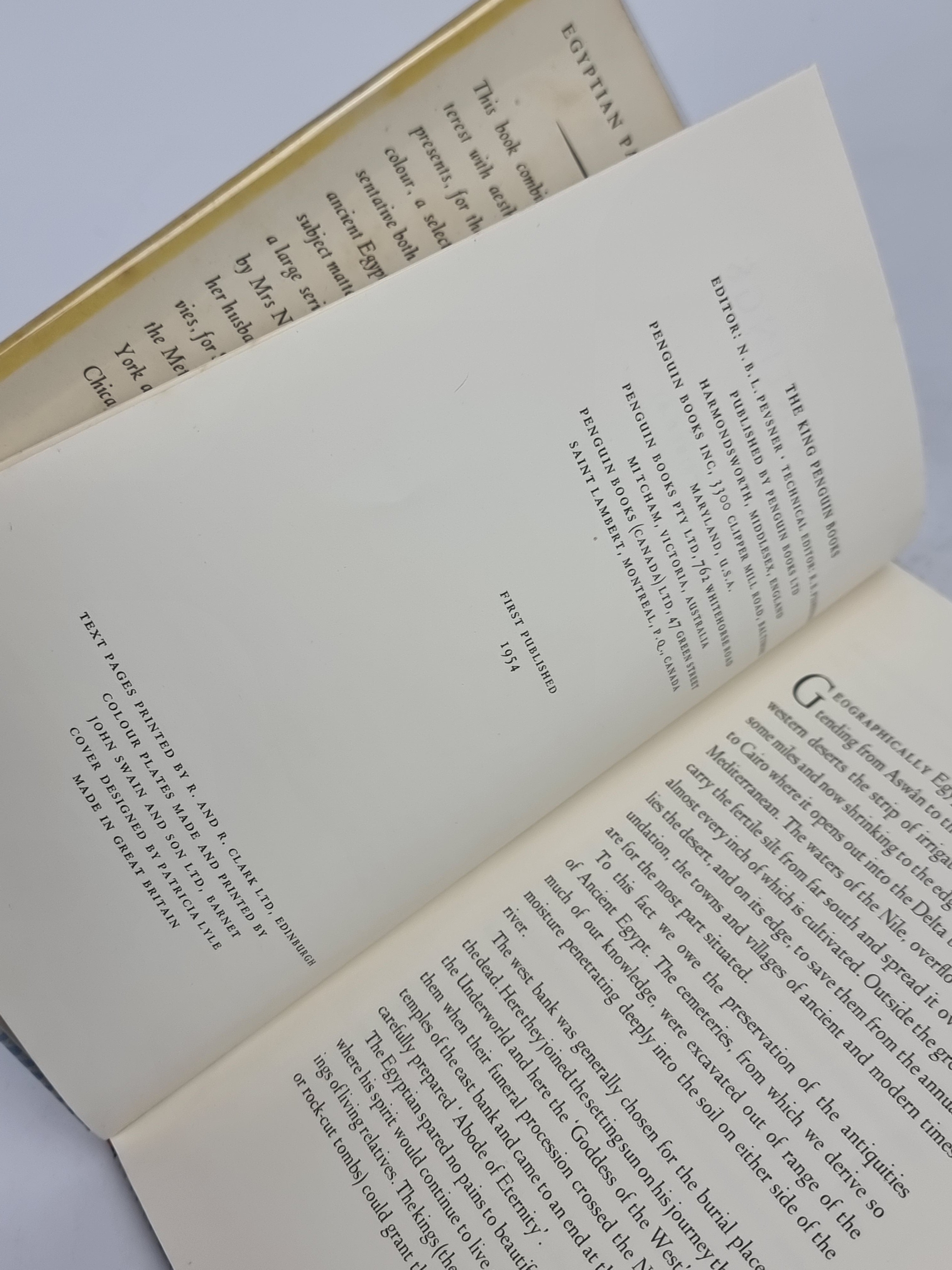 Egyptian Paintings, Nina M. Davies — 1st Edition