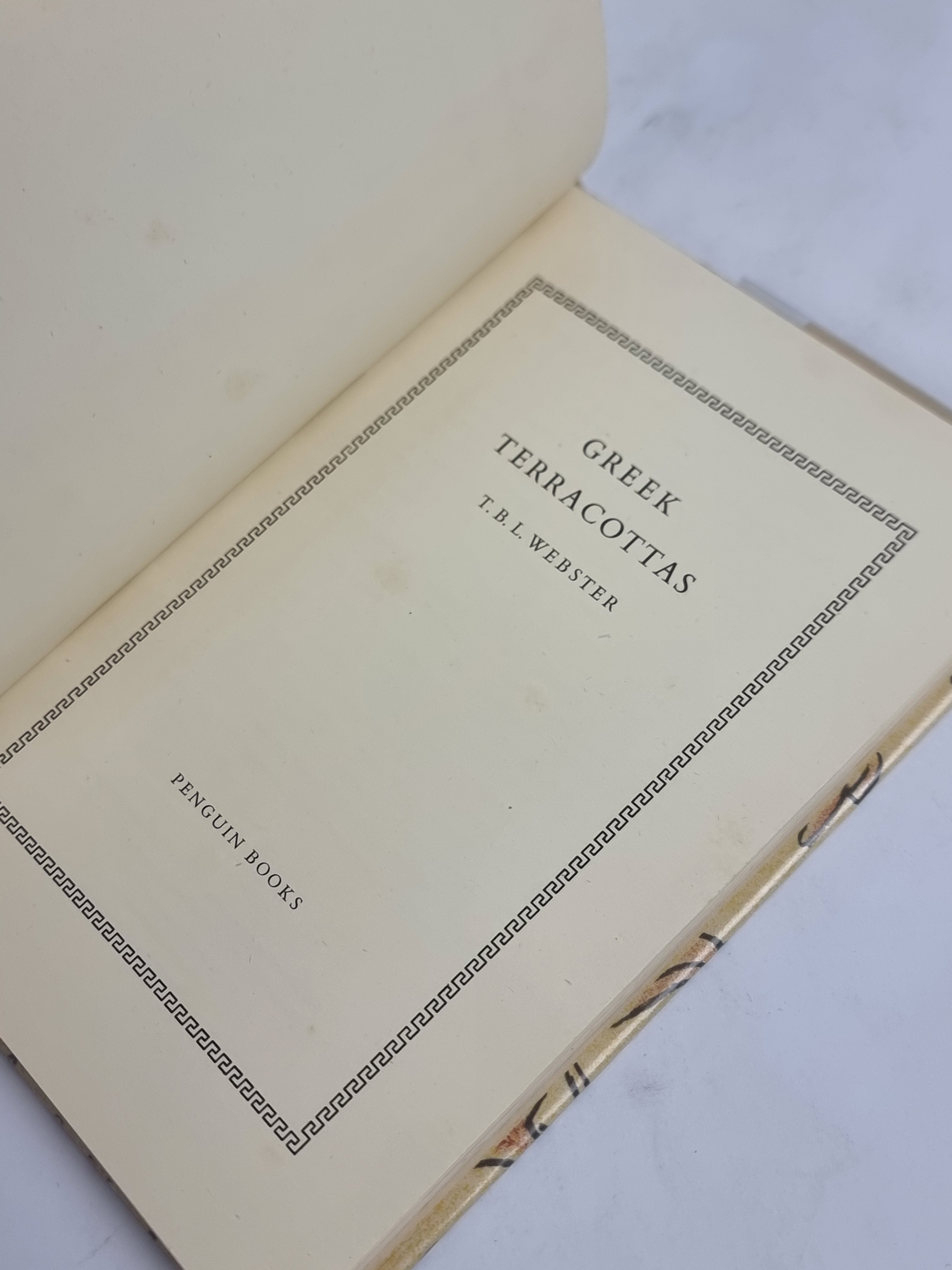Greek Terracottas, T. B. L. Webster — 1st Edition