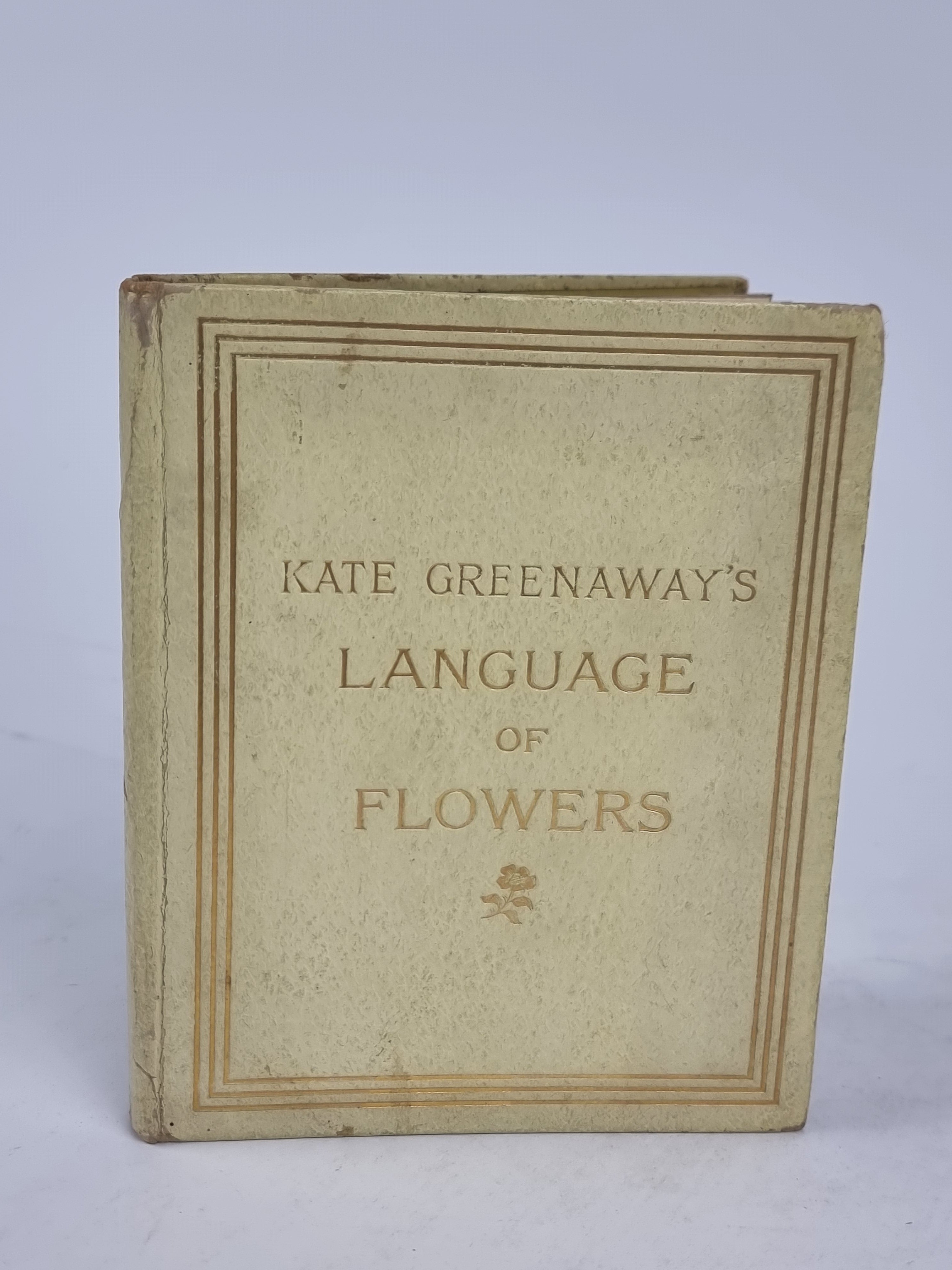 Language of Flowers, Kate Greenaway — 1st Edition (Baker G66a)
