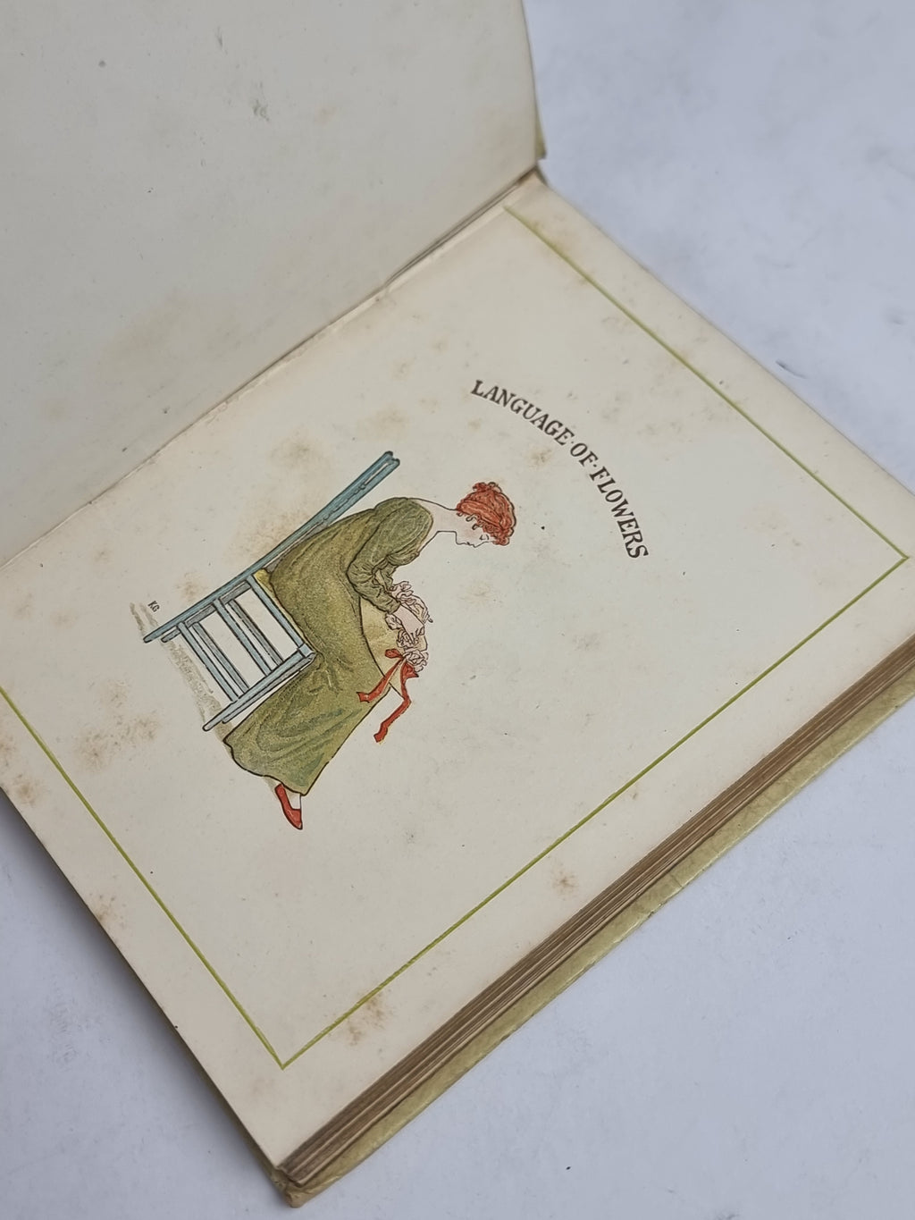Language of Flowers, Kate Greenaway — 1st Edition (Baker G66a)