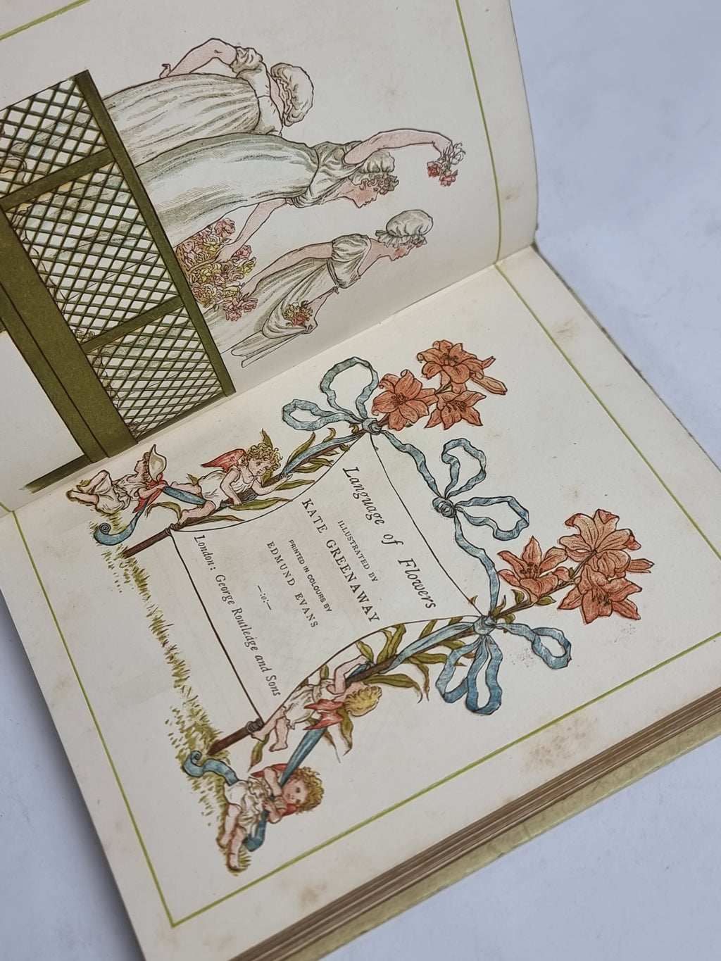 Language of Flowers, Kate Greenaway — 1st Edition (Baker G66a)