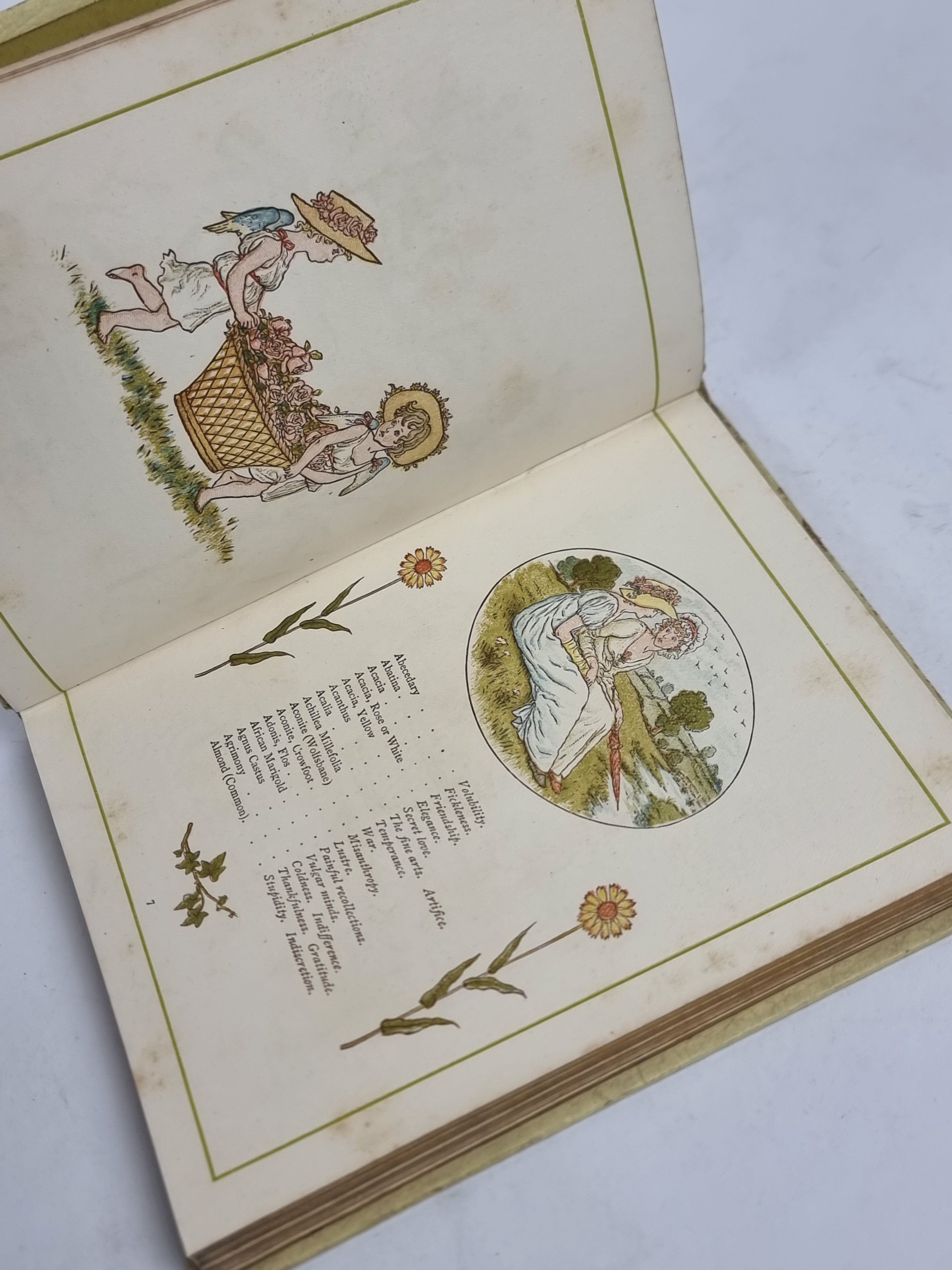 Language of Flowers, Kate Greenaway — 1st Edition (Baker G66a)