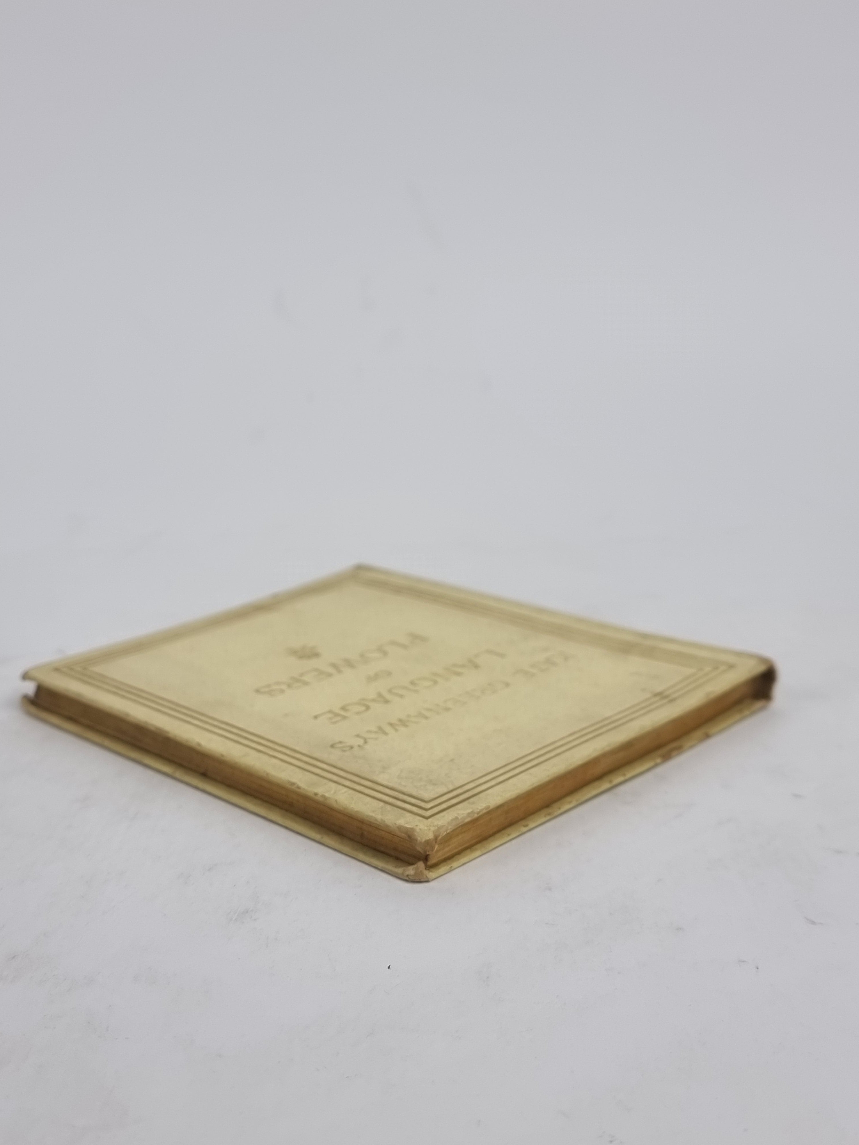 Language of Flowers, Kate Greenaway — 1st Edition (Baker G66a)