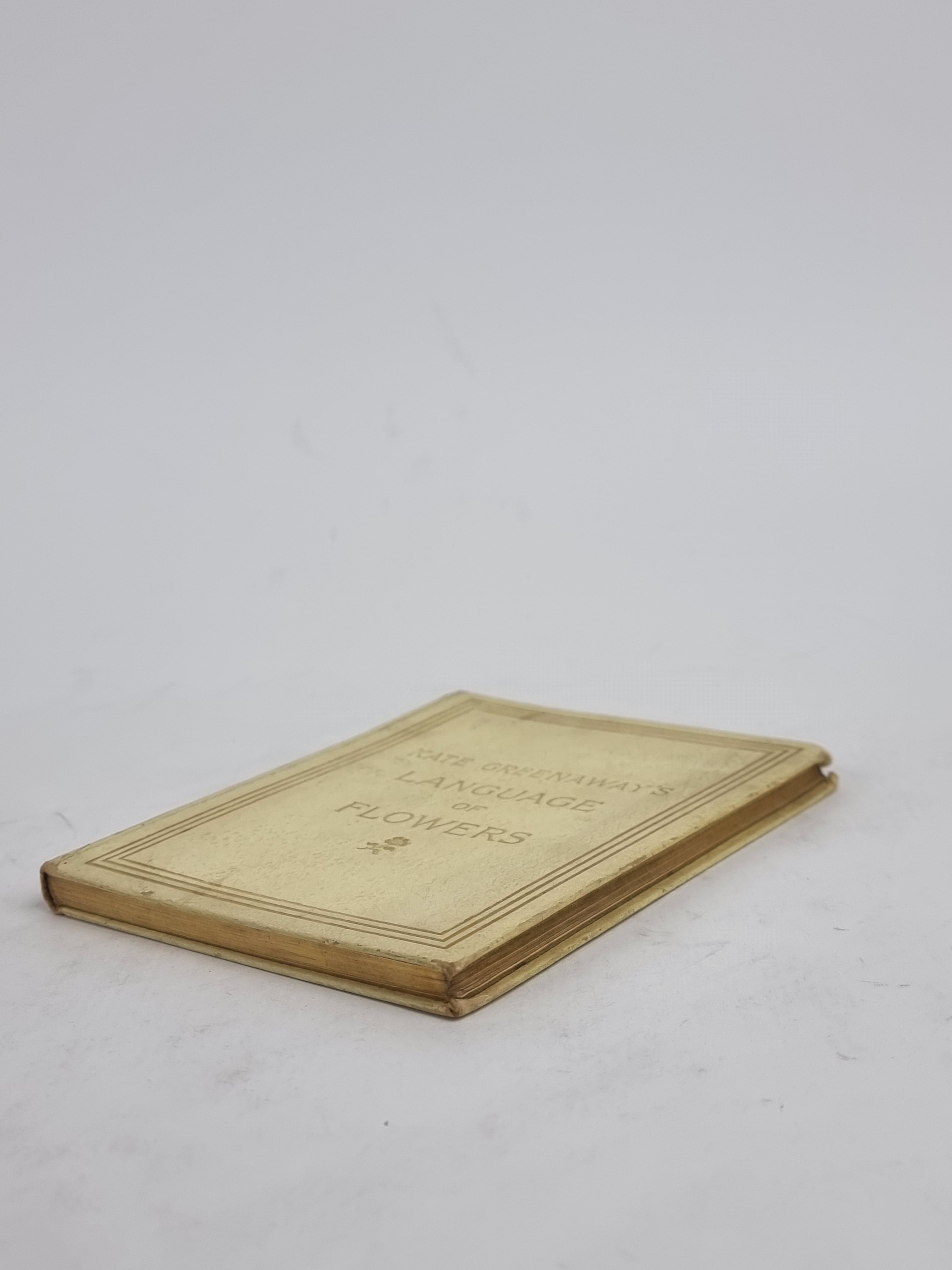 Language of Flowers, Kate Greenaway — 1st Edition (Baker G66a)