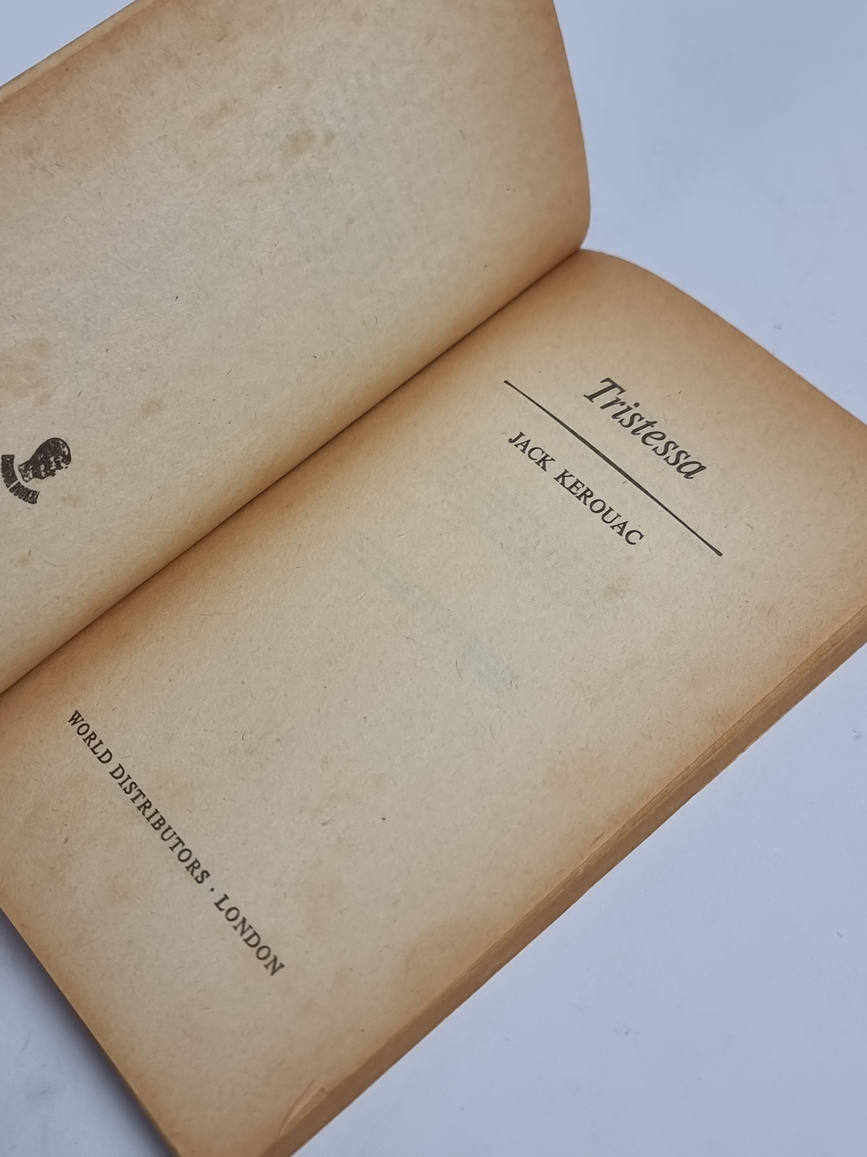 Tristessa, Jack Kerouac — 1st UK Paperback Edition