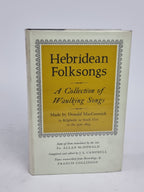 Hebridean Folksongs: A Collection of Waulking Songs, Donald MacCormick