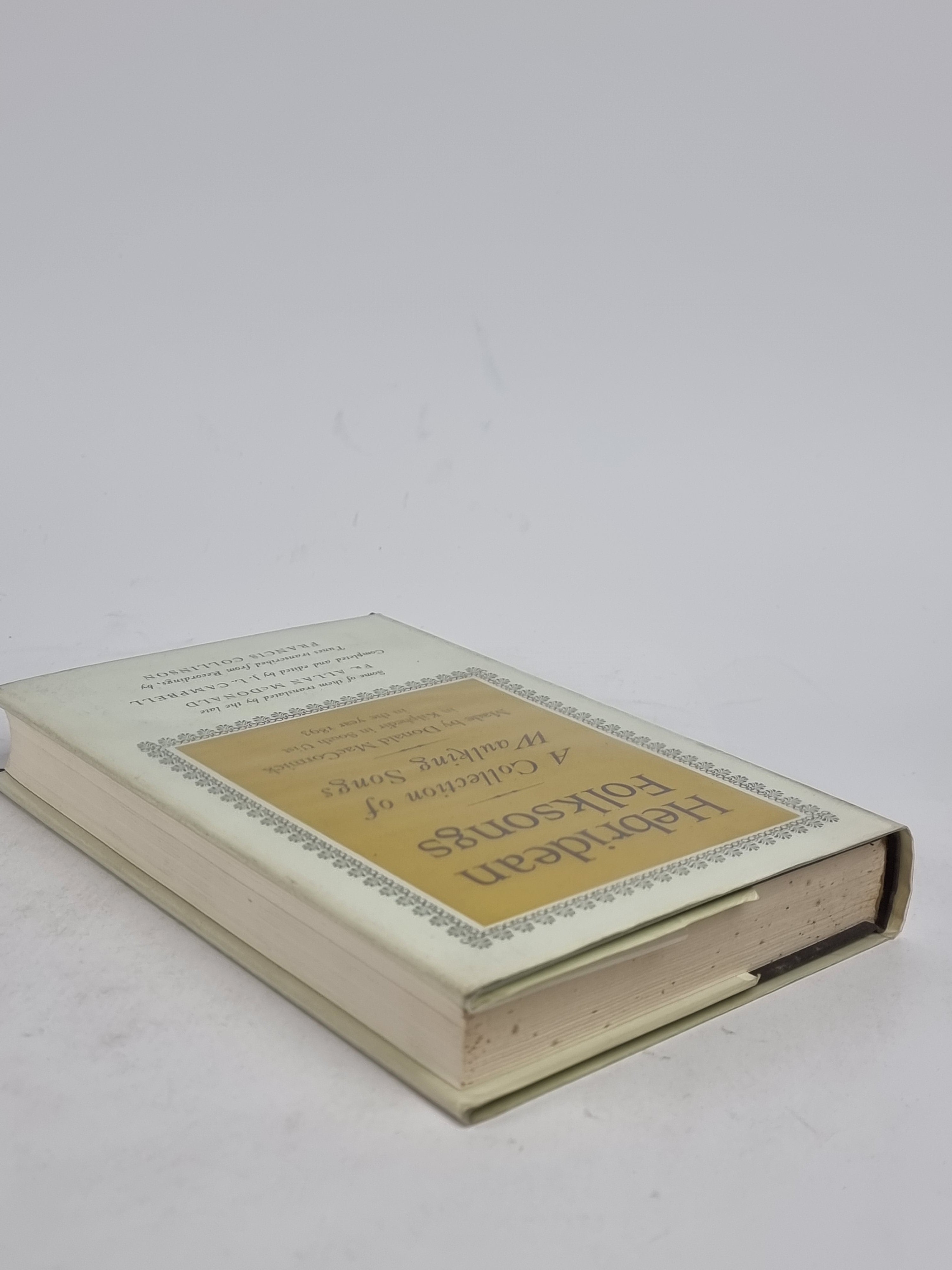 Hebridean Folksongs: A Collection of Waulking Songs, Donald MacCormick
