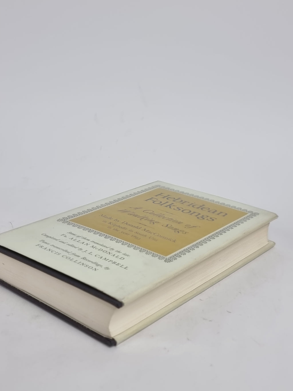 Hebridean Folksongs: A Collection of Waulking Songs, Donald MacCormick