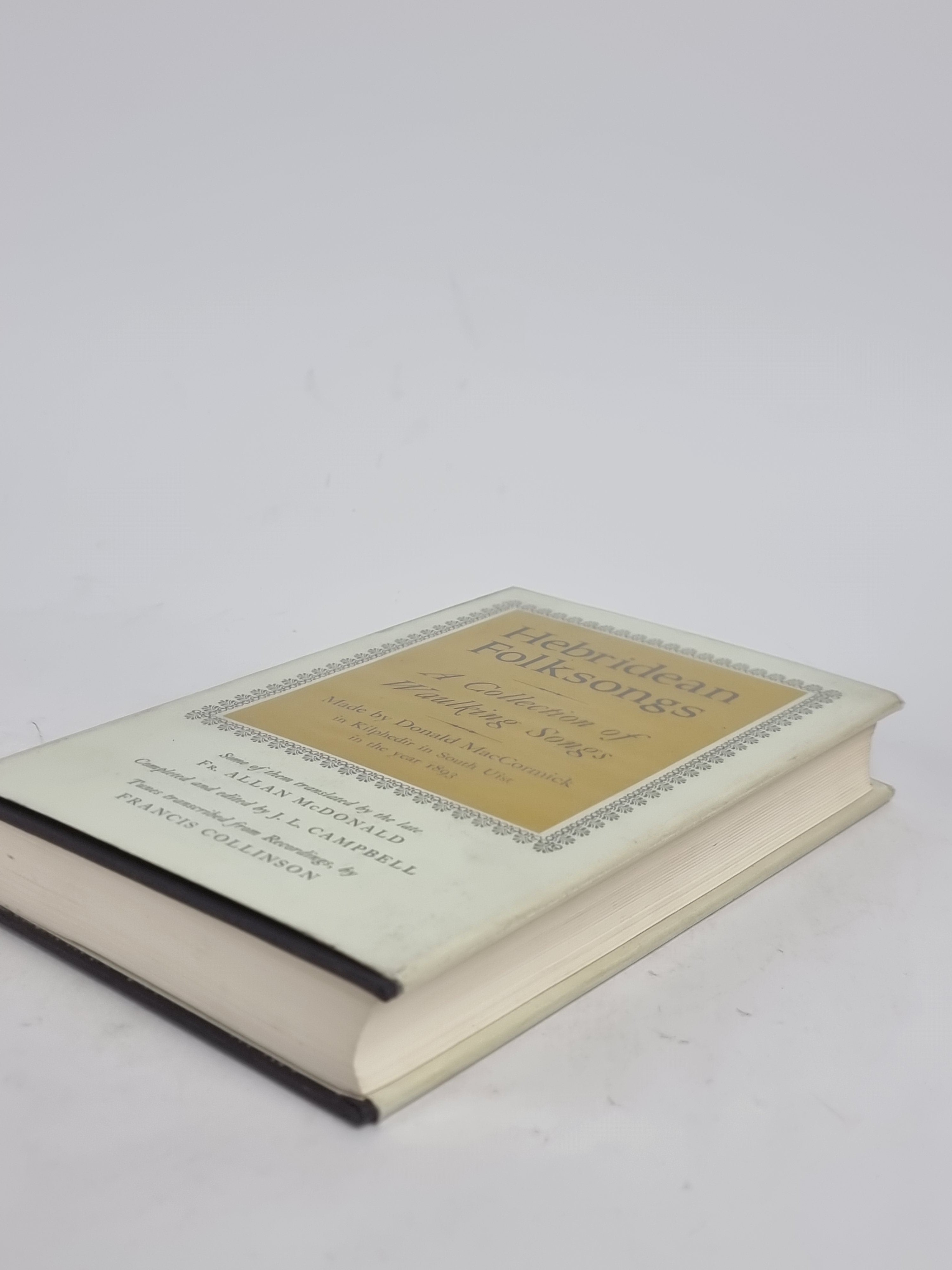 Hebridean Folksongs: A Collection of Waulking Songs, Donald MacCormick