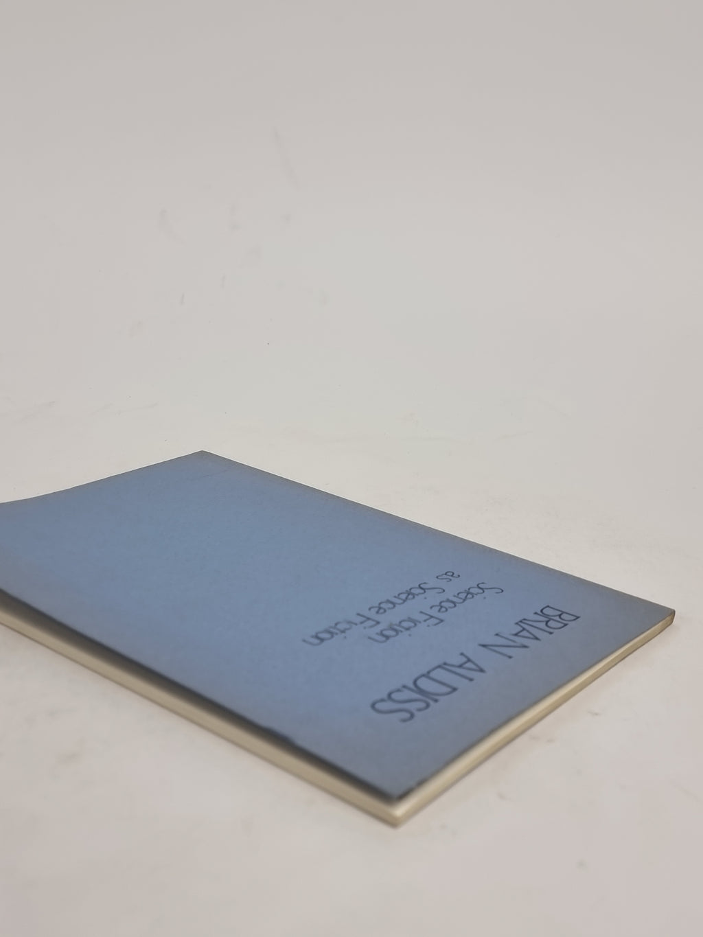 Science Fiction as Science Fiction, Brian Aldiss — 1st Edition