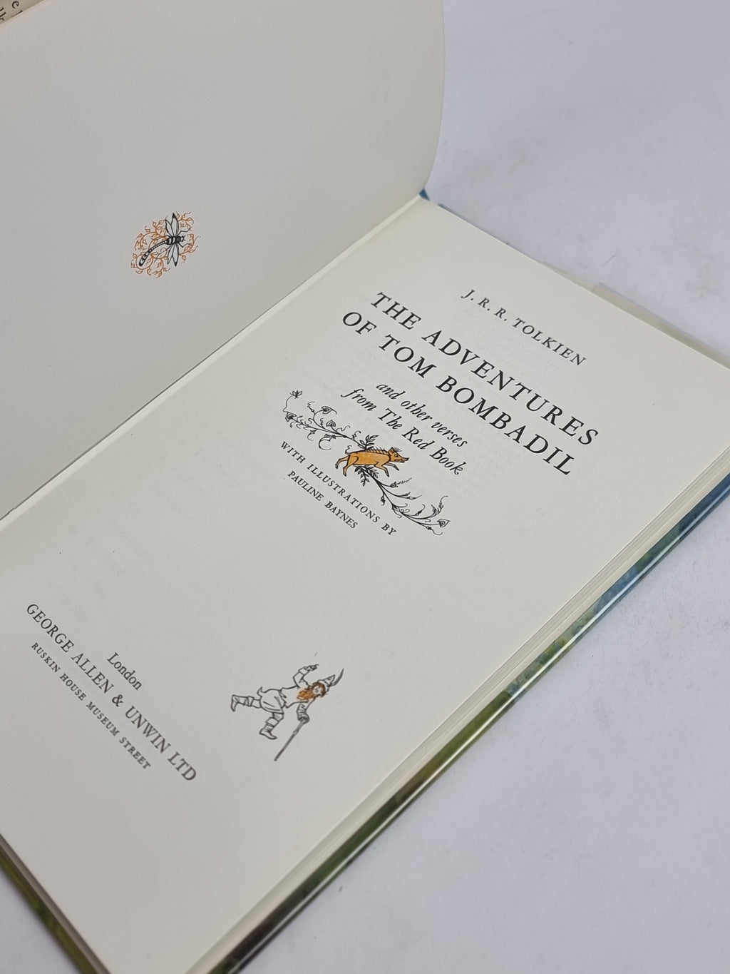 The Adventures of Tom Bombadil, J.R.R. Tolkien — 9th Impression