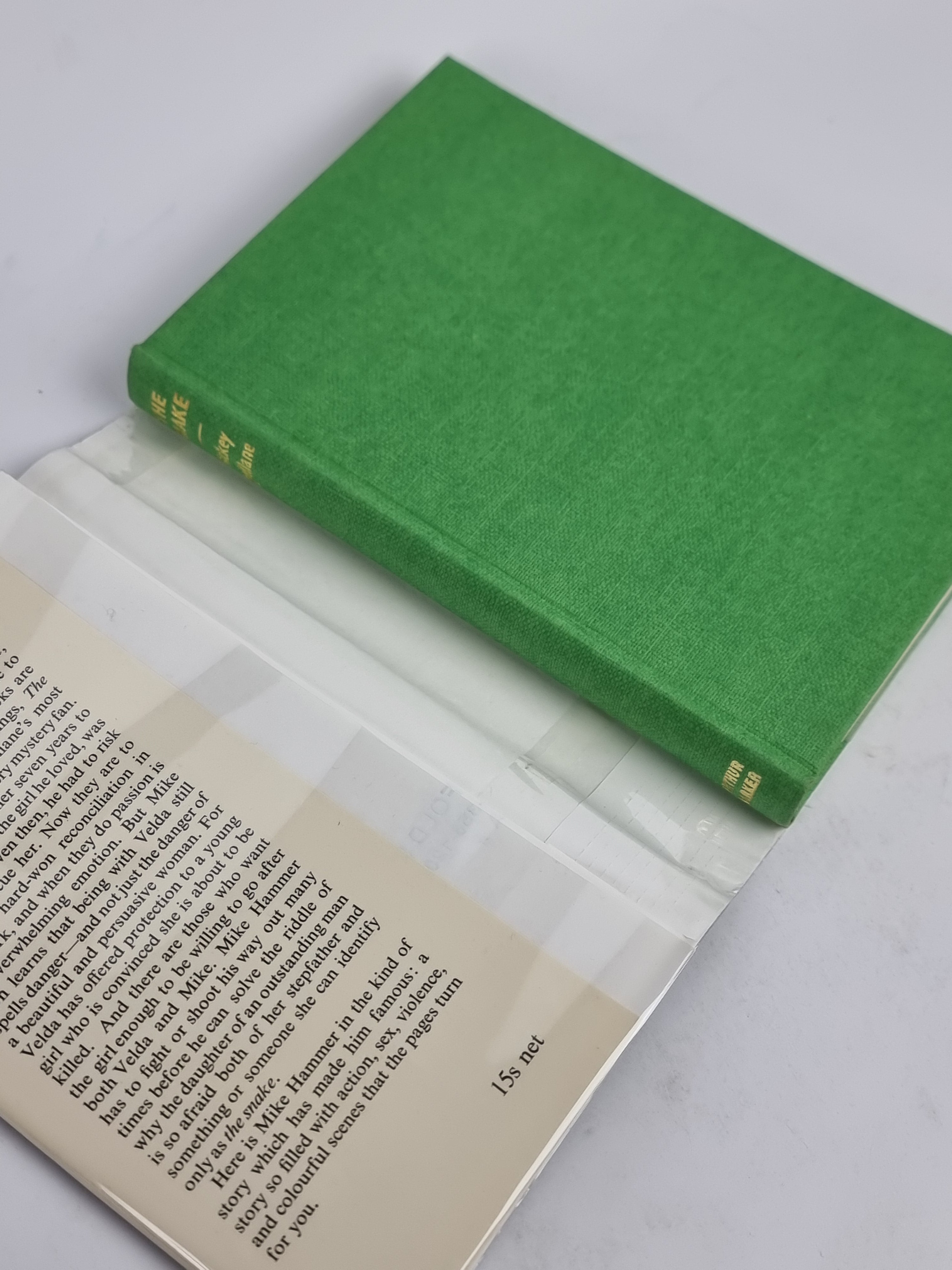 The Snake, Mickey Spillane — 1st Edition