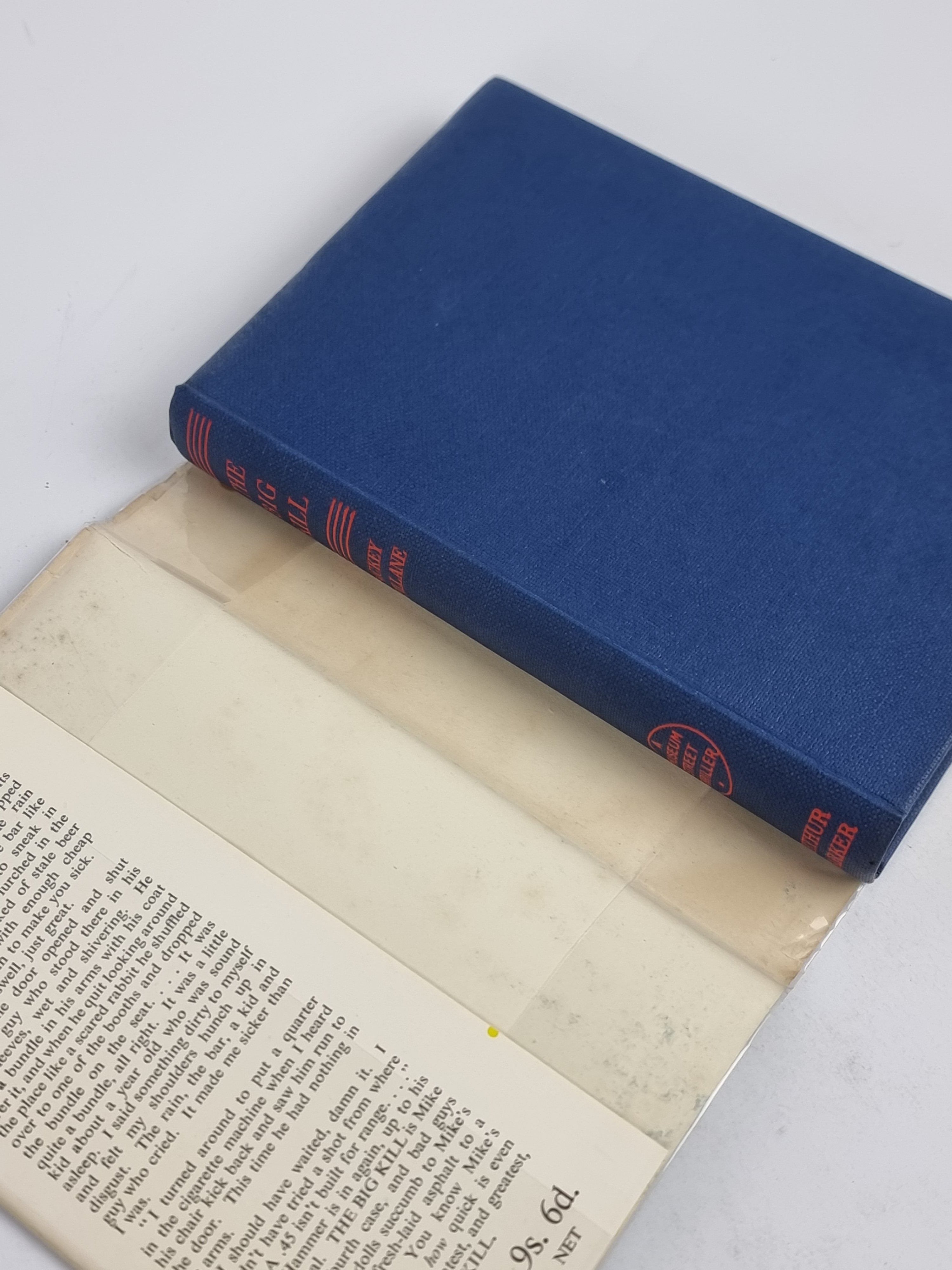 The Big Kill, Mickey Spillane — June 1953 Reprint