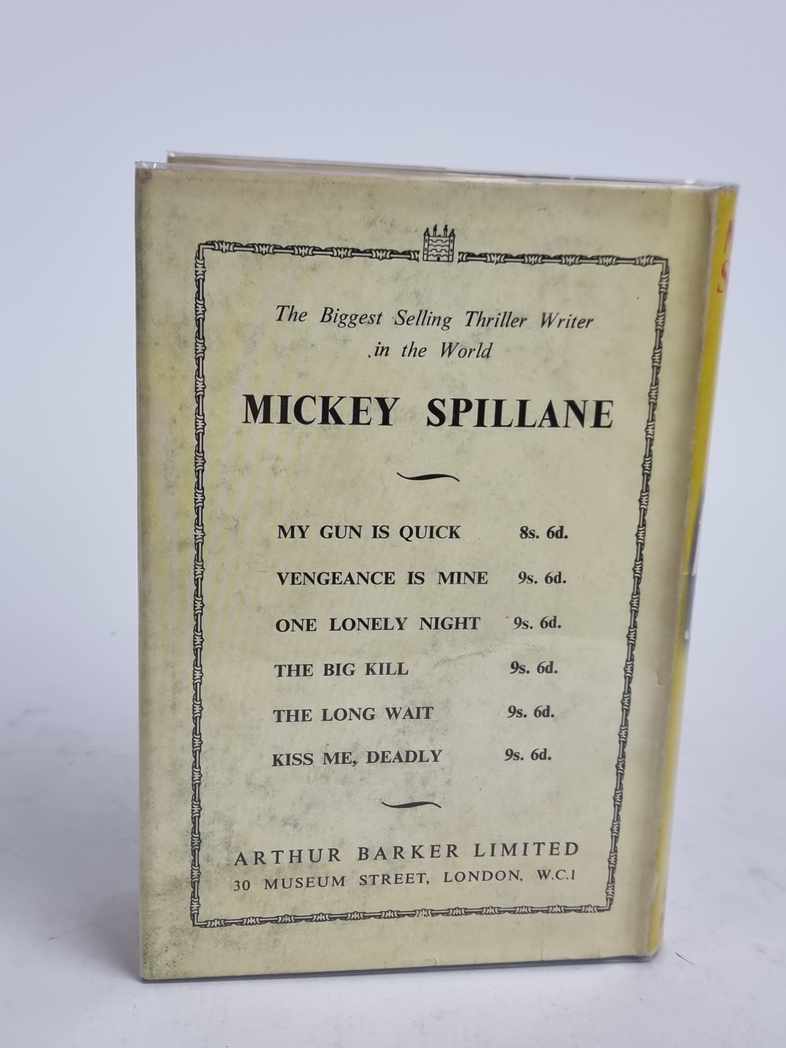 I, The Jury, Mickey Spillane — 7th Impression