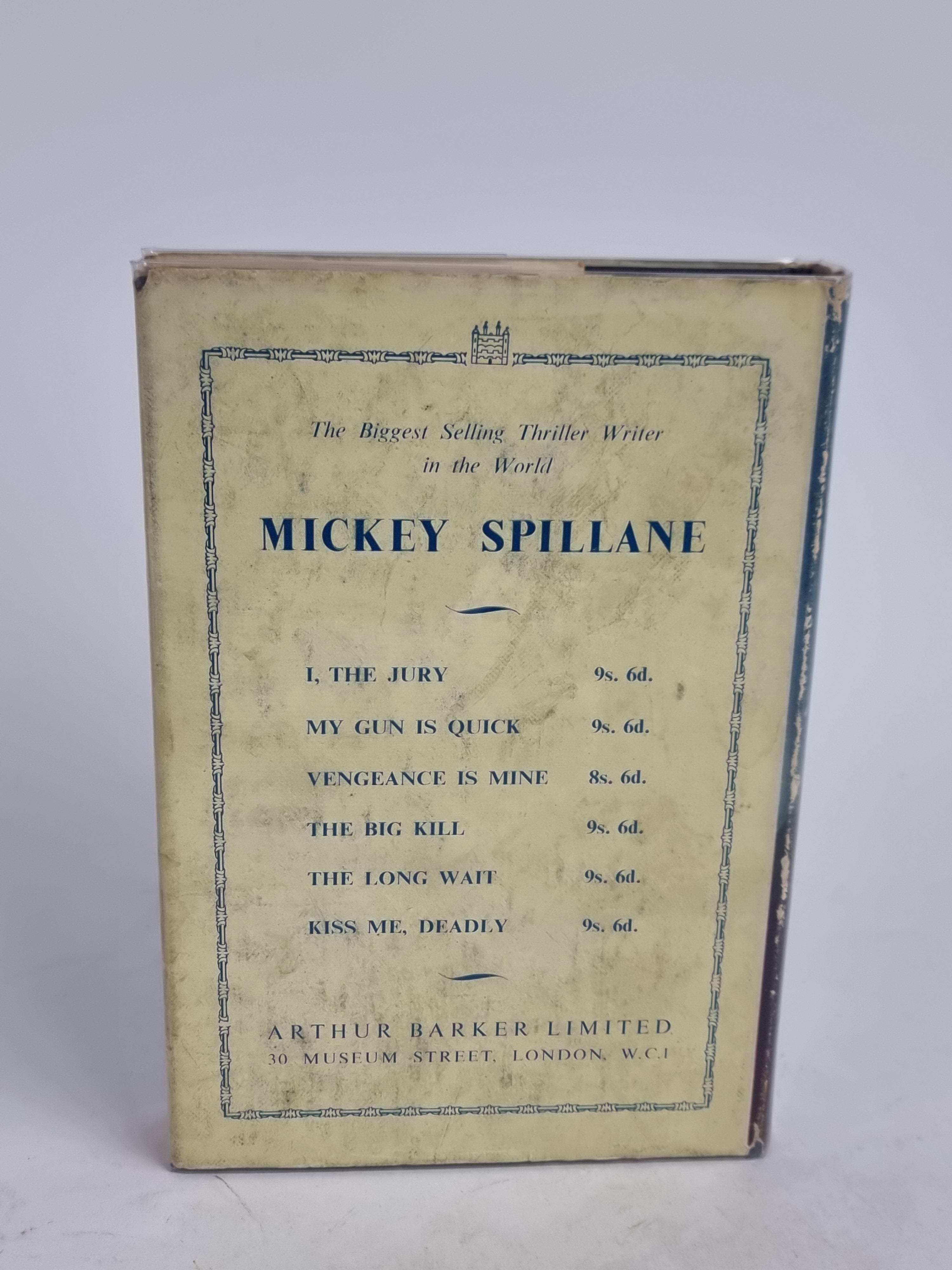 One Lonely Night, Mickey Spillane — 7th Impression