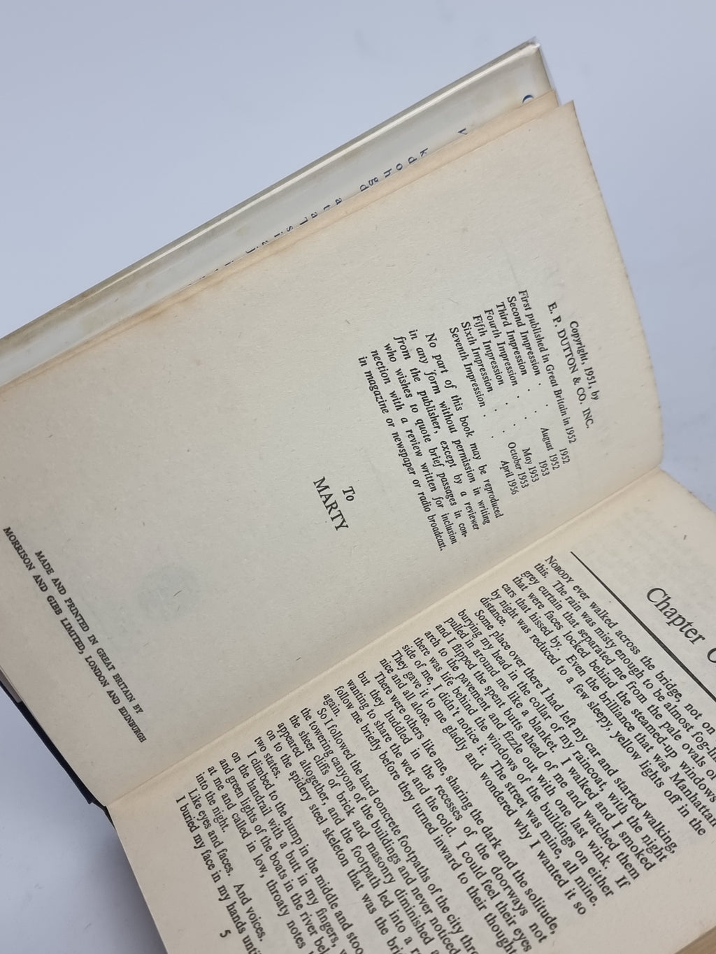One Lonely Night, Mickey Spillane — 7th Impression
