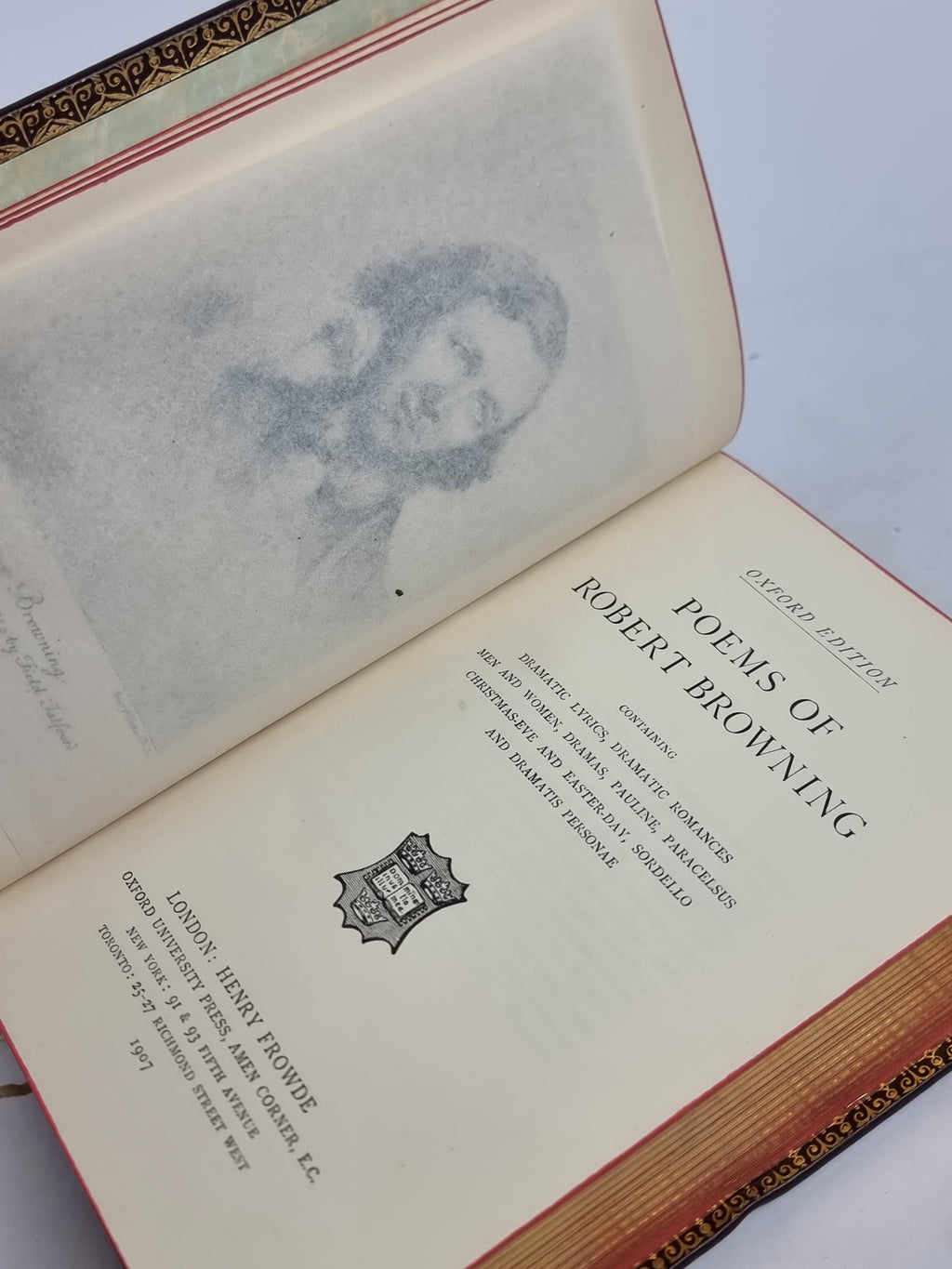 Poems of Robert Browning, Robert Browning — Oxford Edition