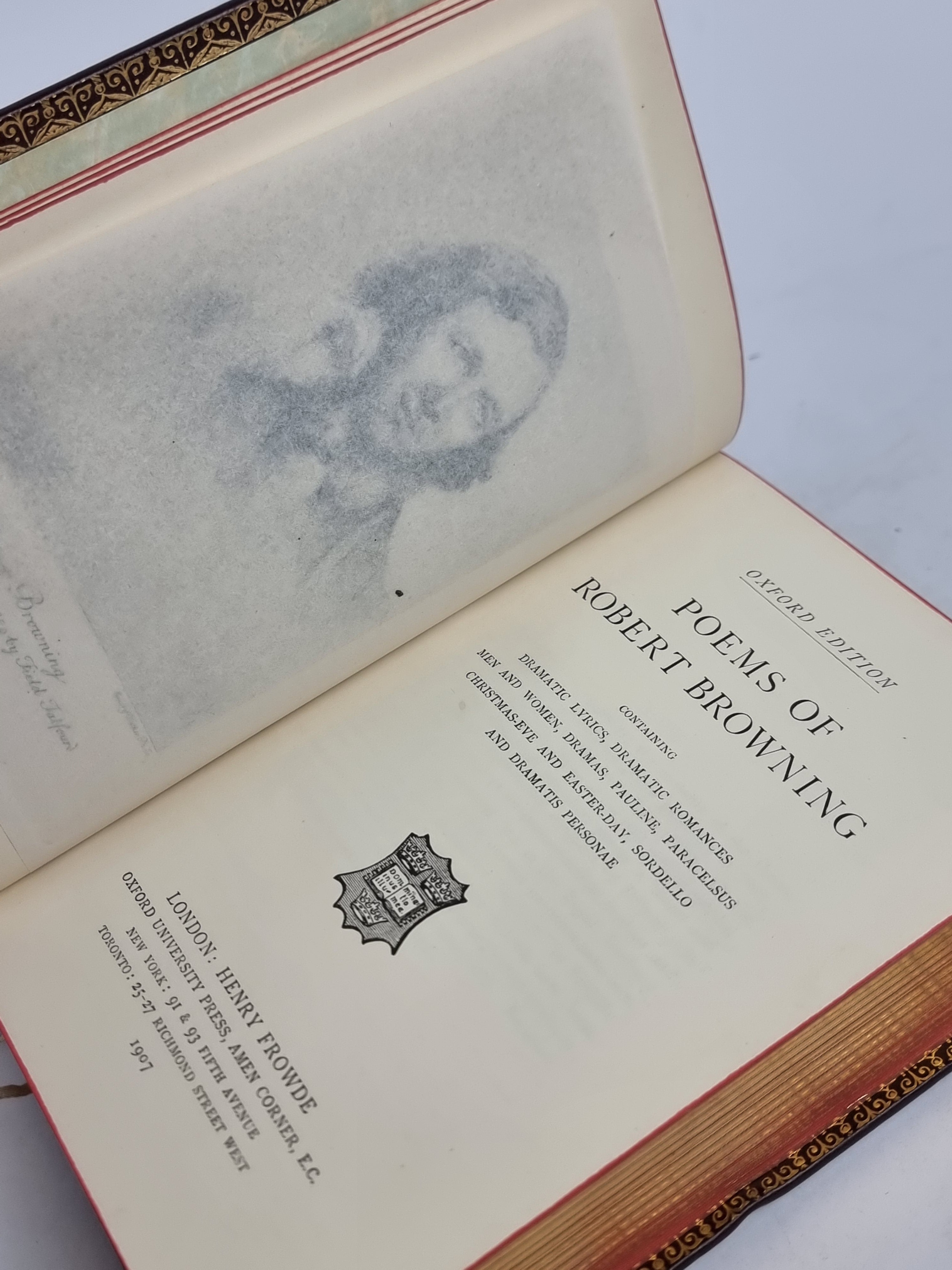 Poems of Robert Browning, Robert Browning — Oxford Edition