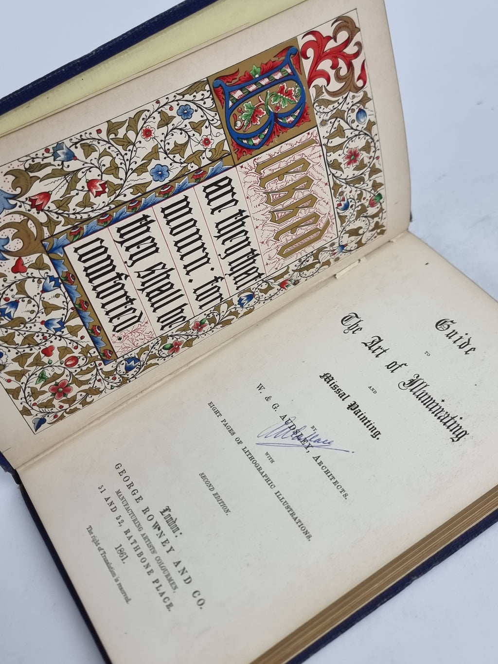 Guide to the Art of Illuminating and Missal Painting, W. & G. Audsley — 2nd Edition