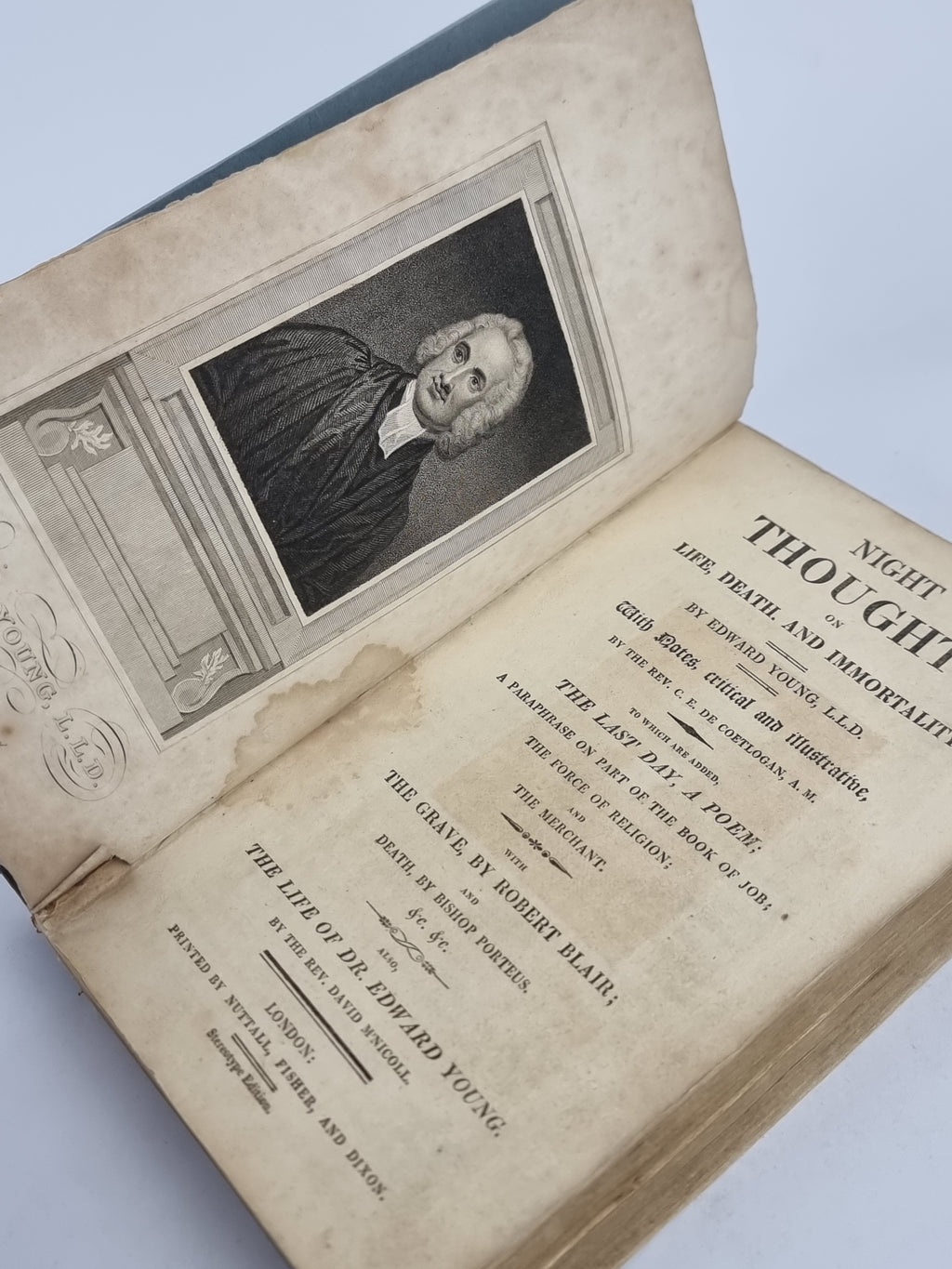 Night Thoughts on Life, Death, and Immortality, Edward Young — Stereotype Edition