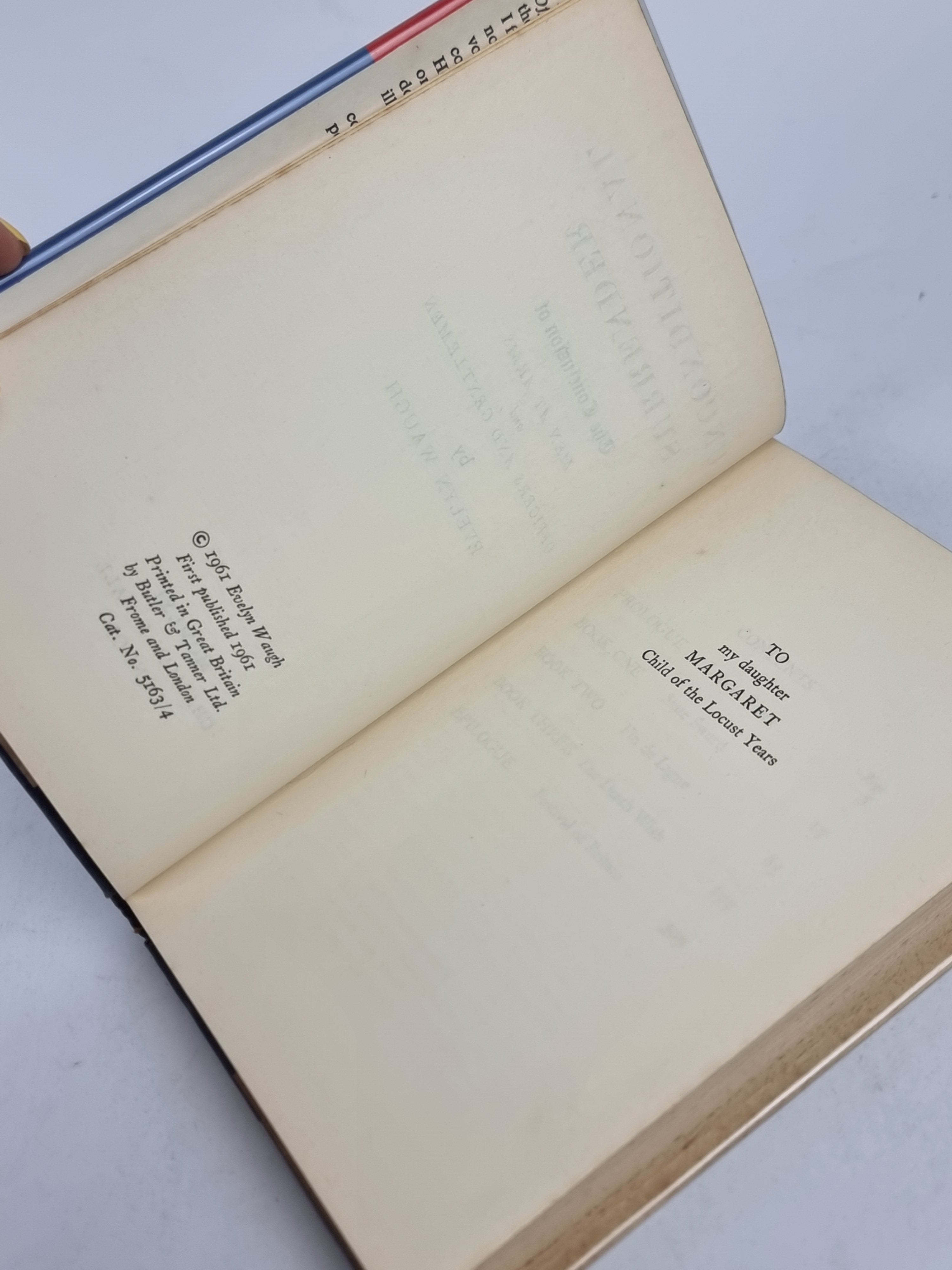 Unconditional Surrender, Evelyn Waugh — 1st Edition