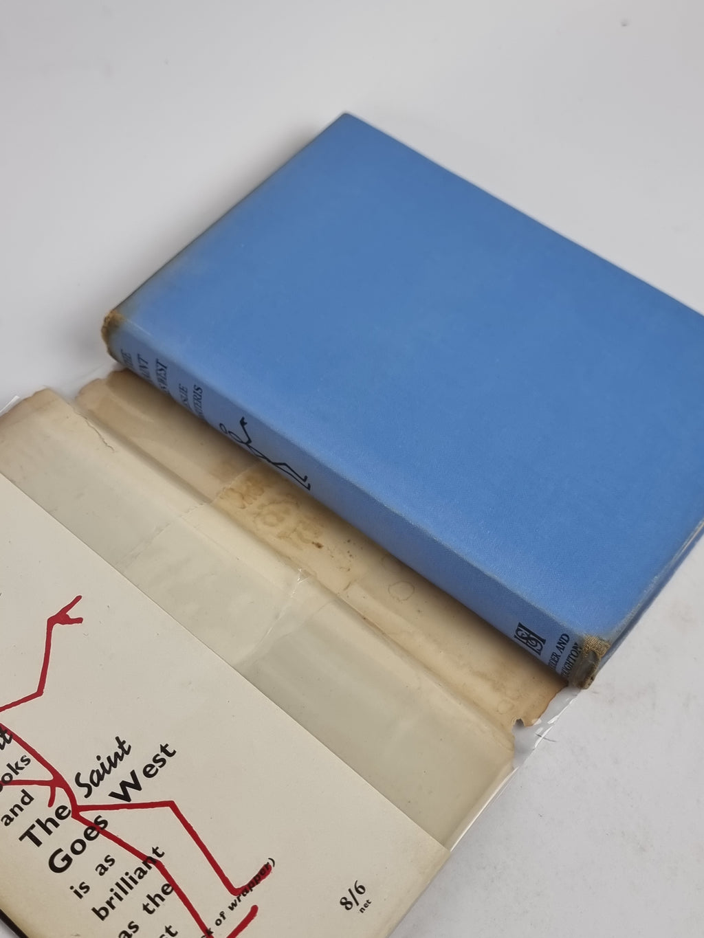 The Saint Goes West, Leslie Charteris — 1st UK Edition