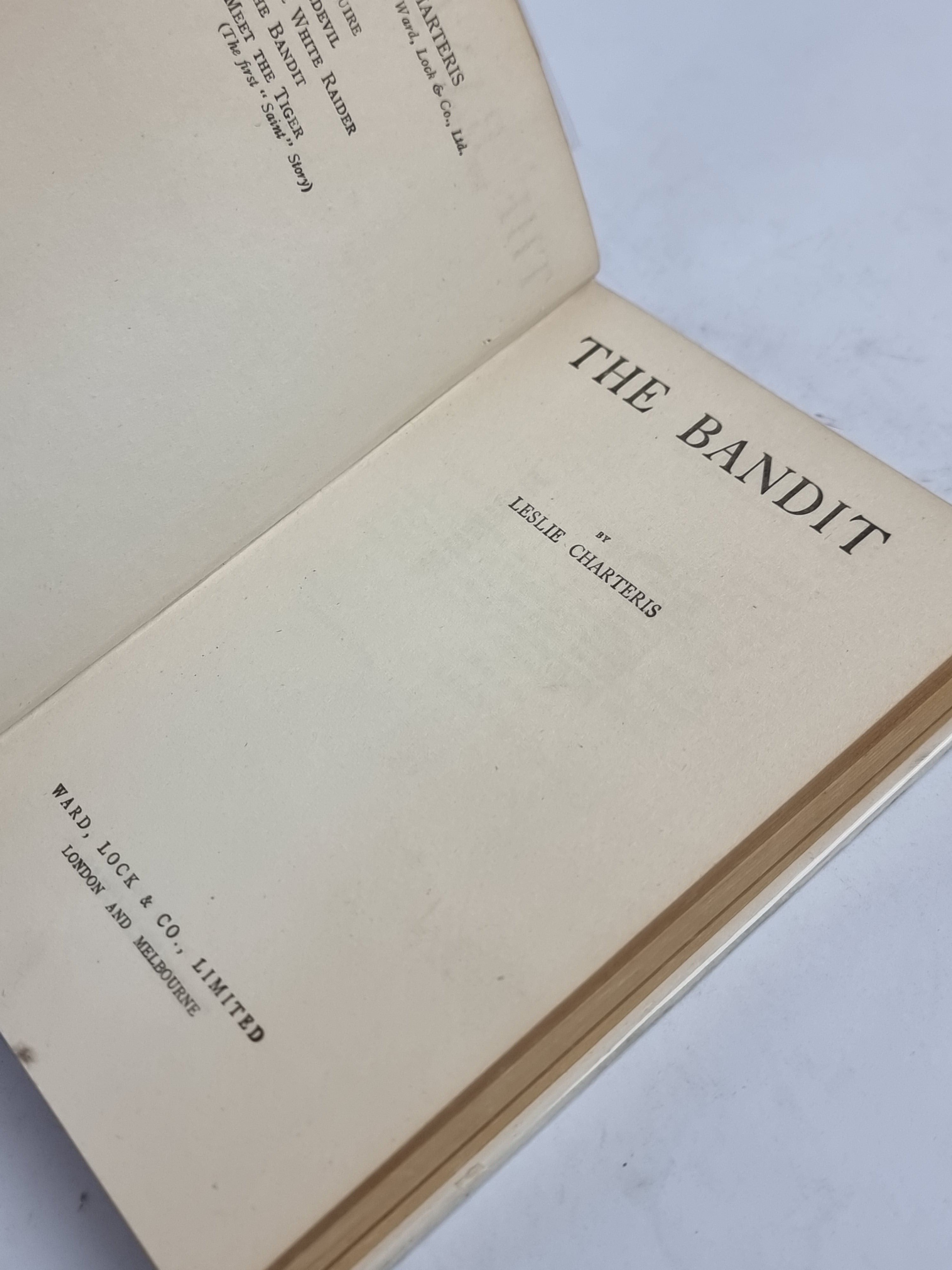 The Bandit, Leslie Charteris