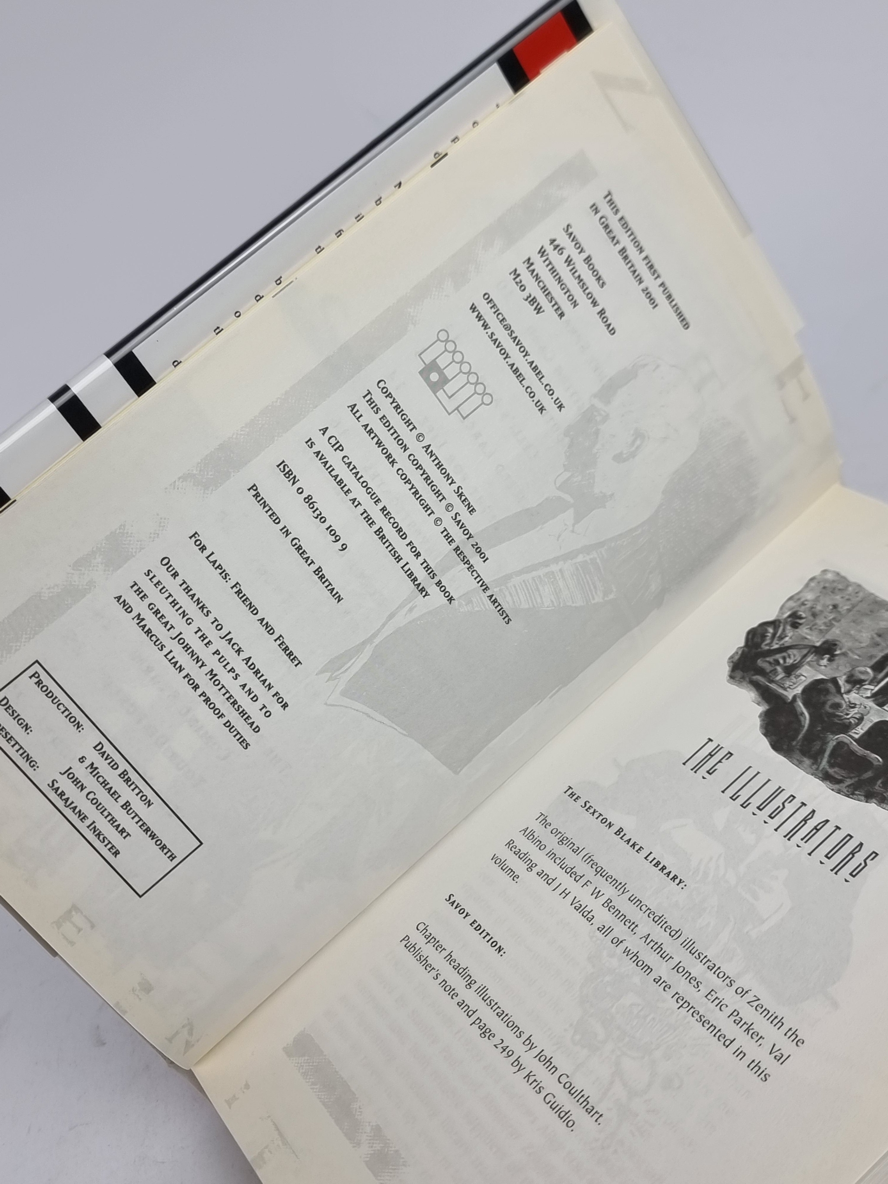 Monsieur Zenith the Albino, Anthony Skene — Savoy Edition