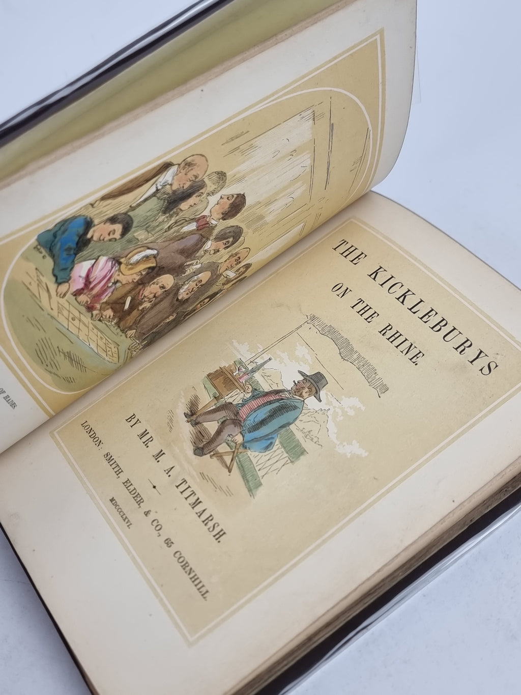 The Kickleburys on the Rhine, Mr. M. A. Titmarsh (William Makepeace Thackeray)