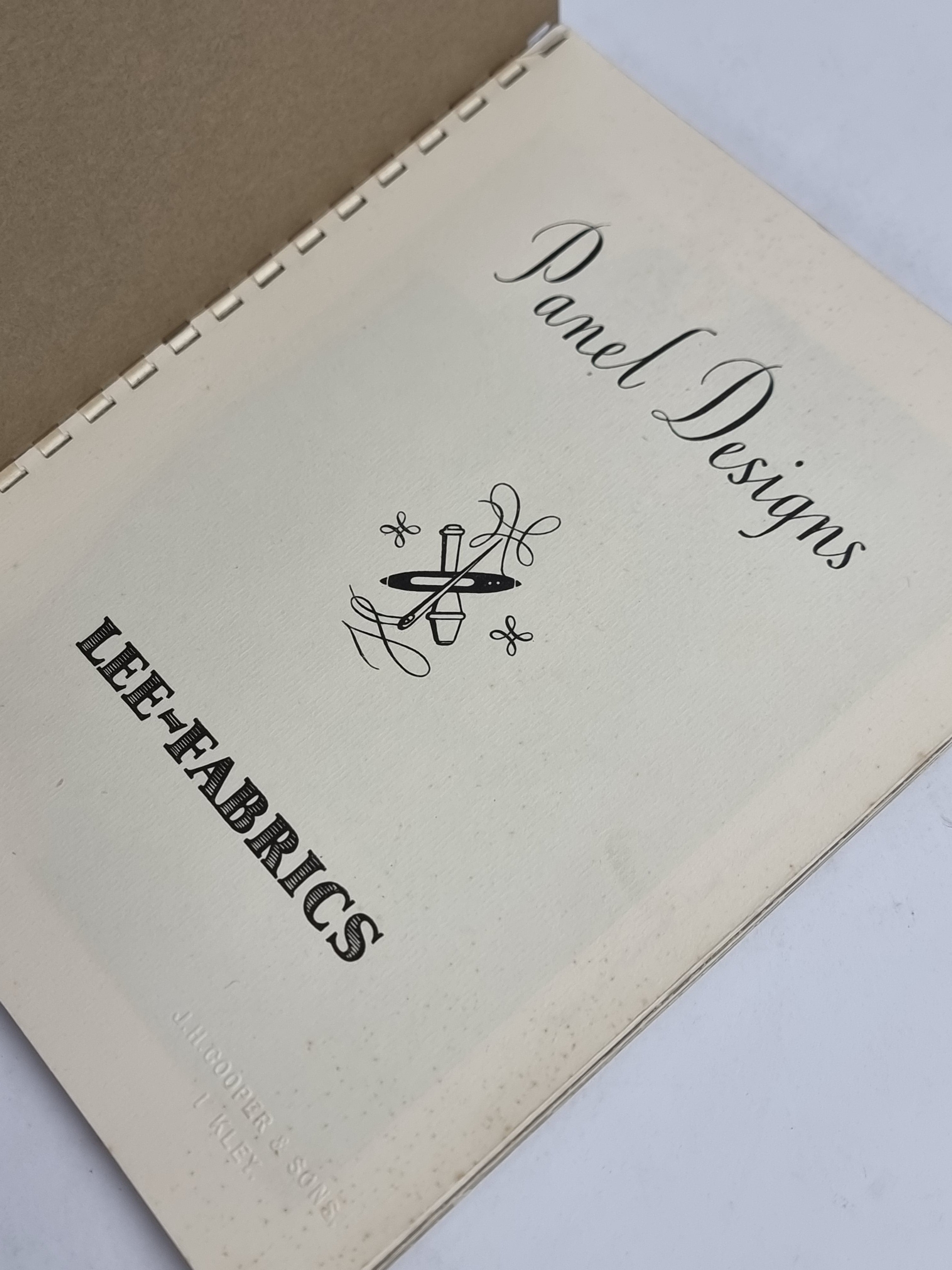 Panel Designs, Lee Fabrics — 1st Edition