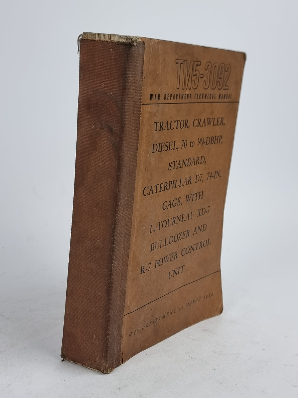 TM 5-3092 War Department Technical Manual — 1st Edition