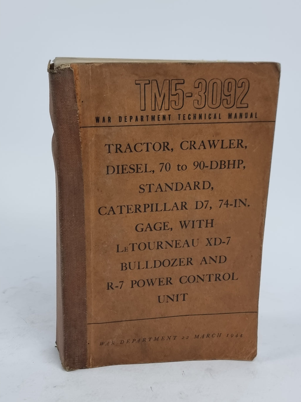 TM 5-3092 War Department Technical Manual — 1st Edition