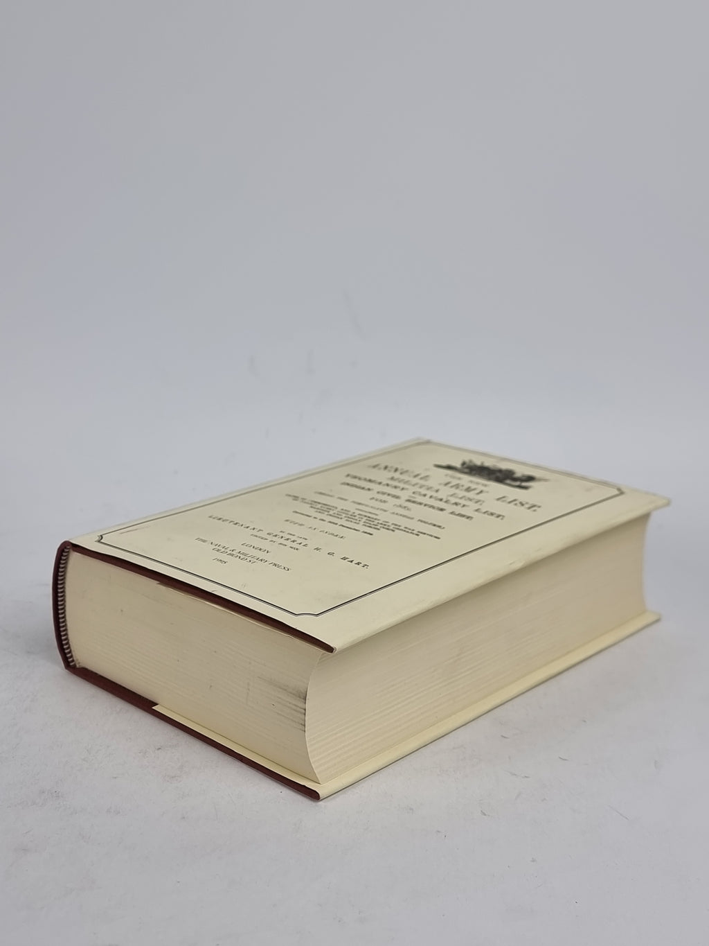 The New Annual Army List, Militia List, Yeomanry Cavalry List, and Indian Civil Service List, for 1885