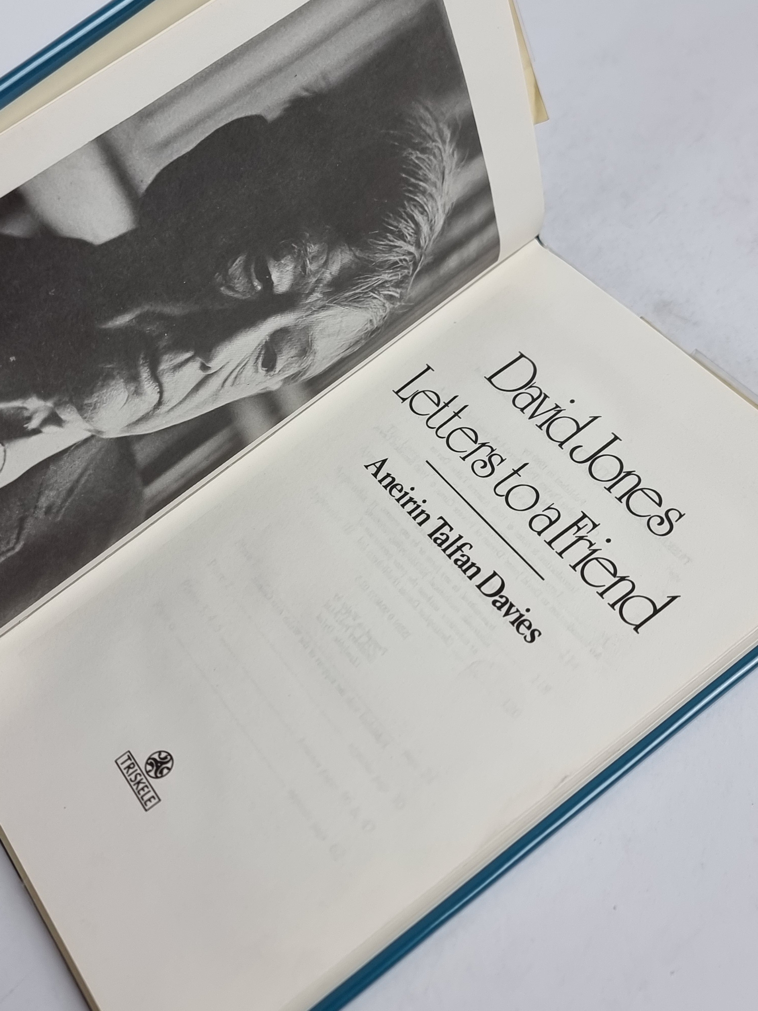 David Jones: Letters To A Friend, Aneirin Talfan Davies — 1st Edition