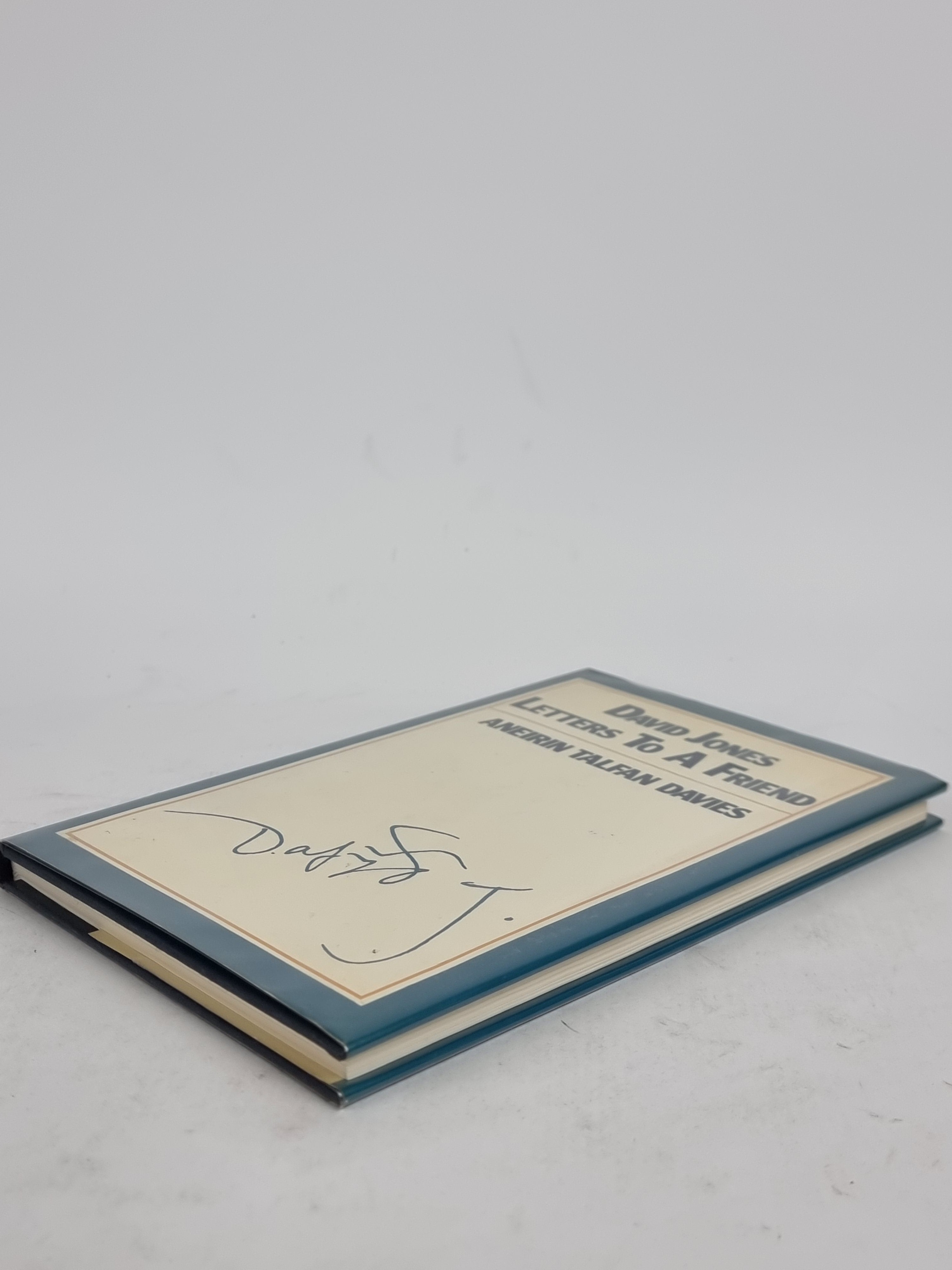 David Jones: Letters To A Friend, Aneirin Talfan Davies — 1st Edition