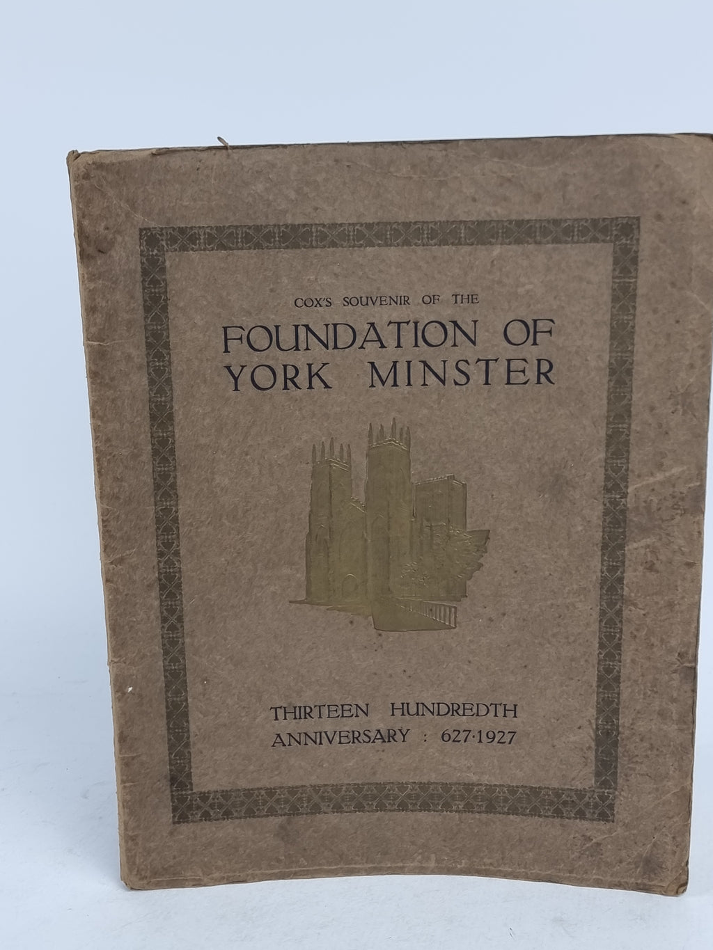 Cox's Souvenir of the Foundation of York Minster, Hugh McGraph — 1st Edition