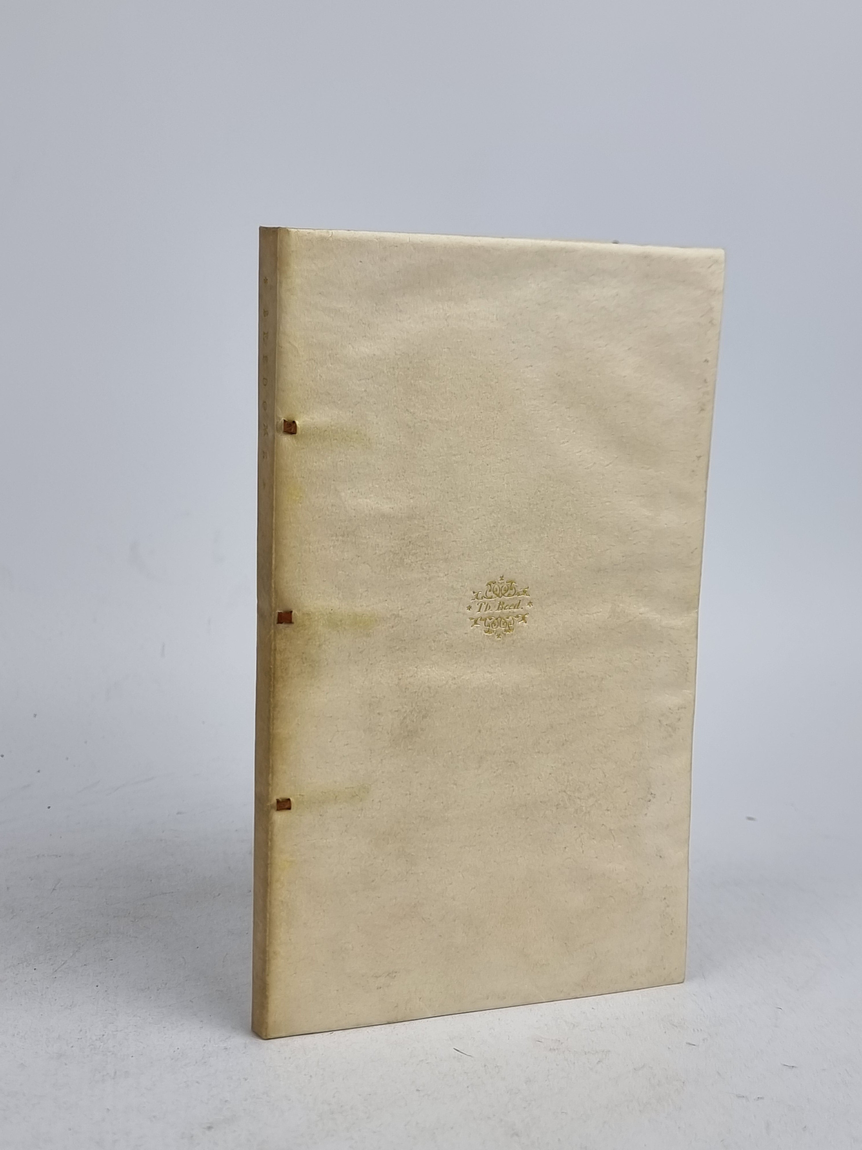 Select Poems Divine and Humane, Thomas Beedome — Limited Edition