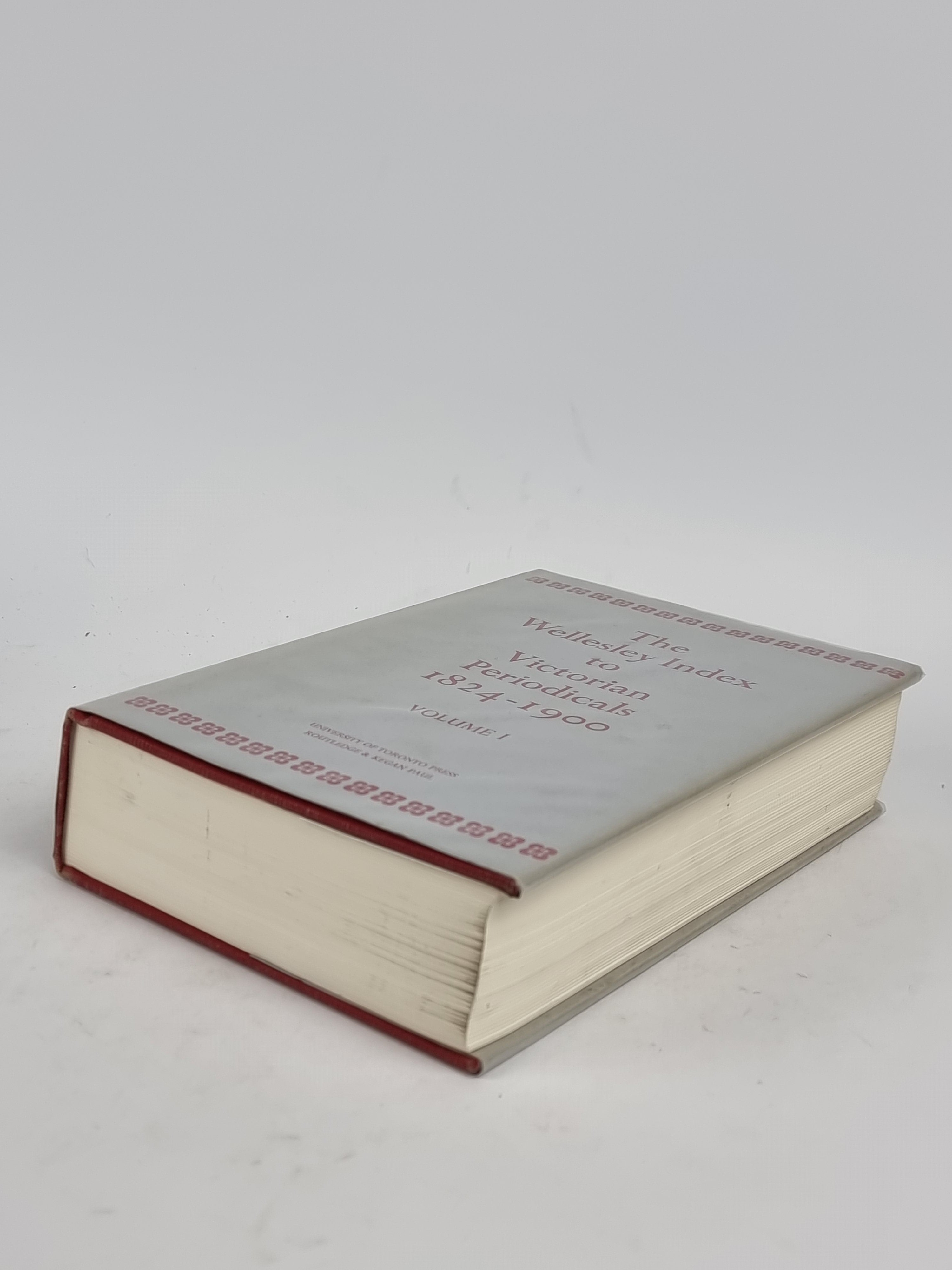 The Wellesley Index to Victorian Periodicals 1824-1900, Volume I, Walter E. Houghton (Editor)