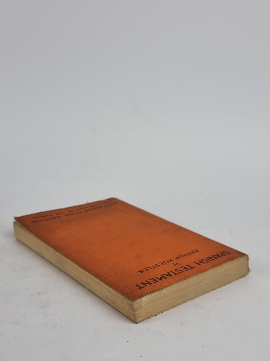 Spanish Testament, Arthur Koestler — 1st Edition
